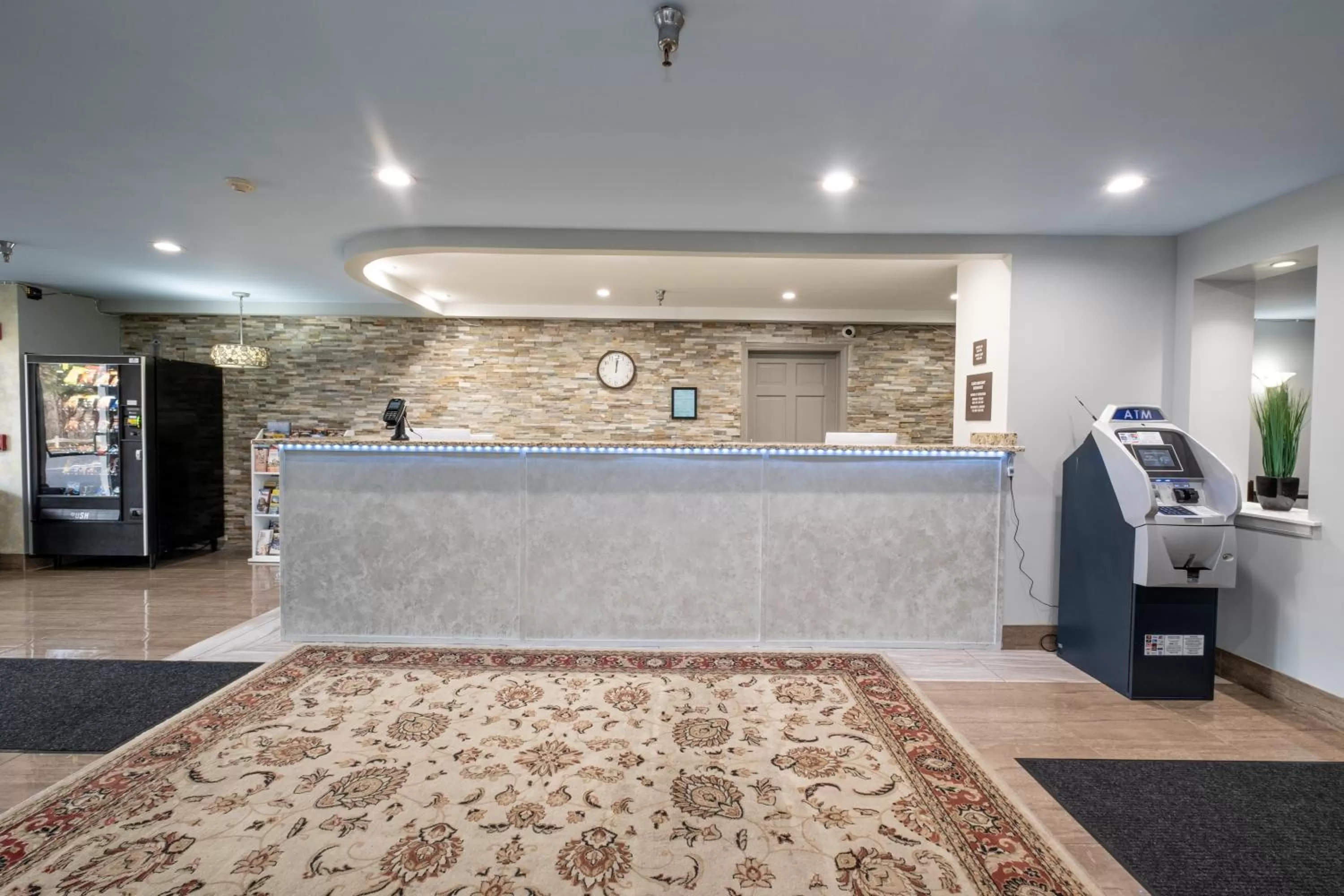 Lobby or reception in Hilltop Inn & Suites, near Foxwoods Casino