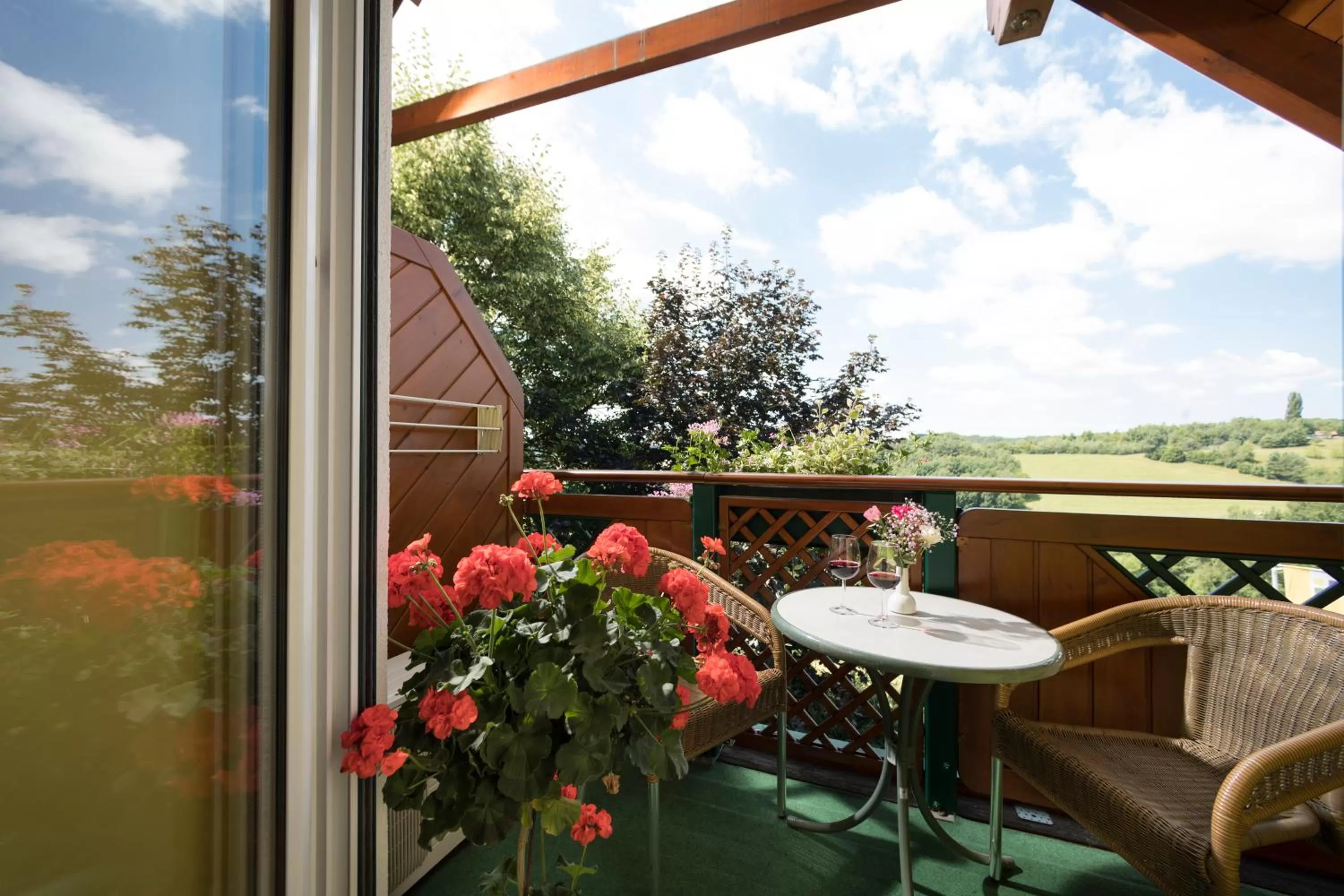 Balcony/Terrace in Thermenhof PuchasPLUS Loipersdorf