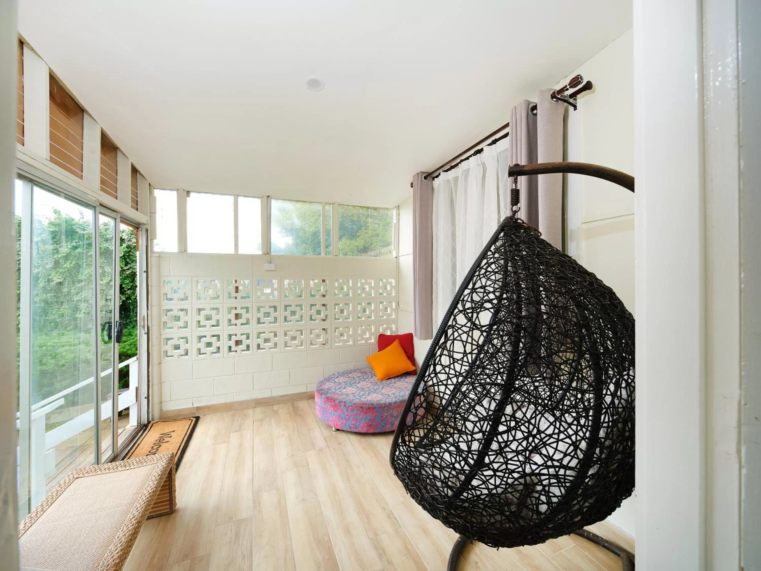 Seating area in Hotel Blue & Cottages Katoomba
