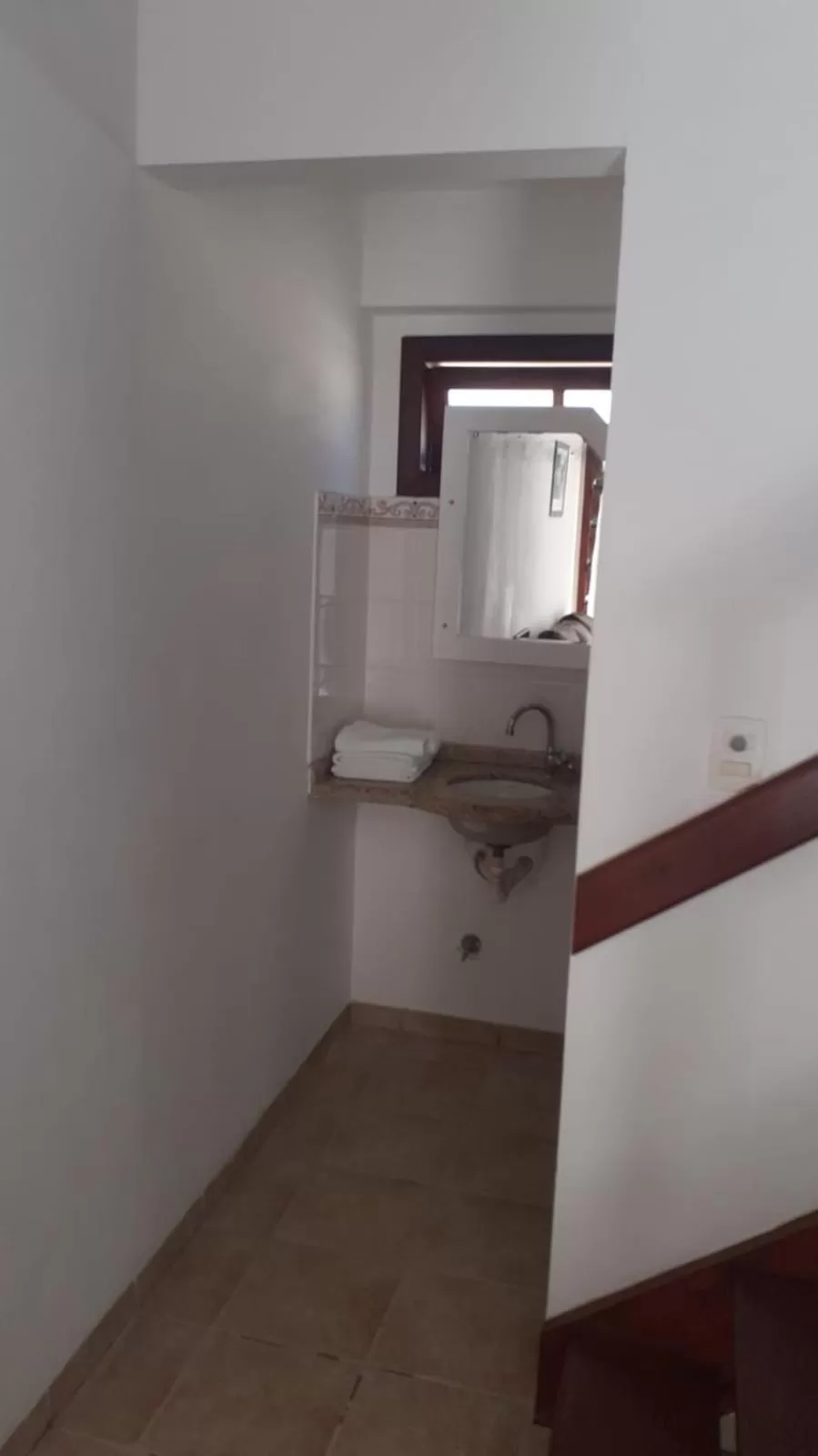 Kitchen/Kitchenette in Pousada Bangalôs Da Mole - Florianópolis