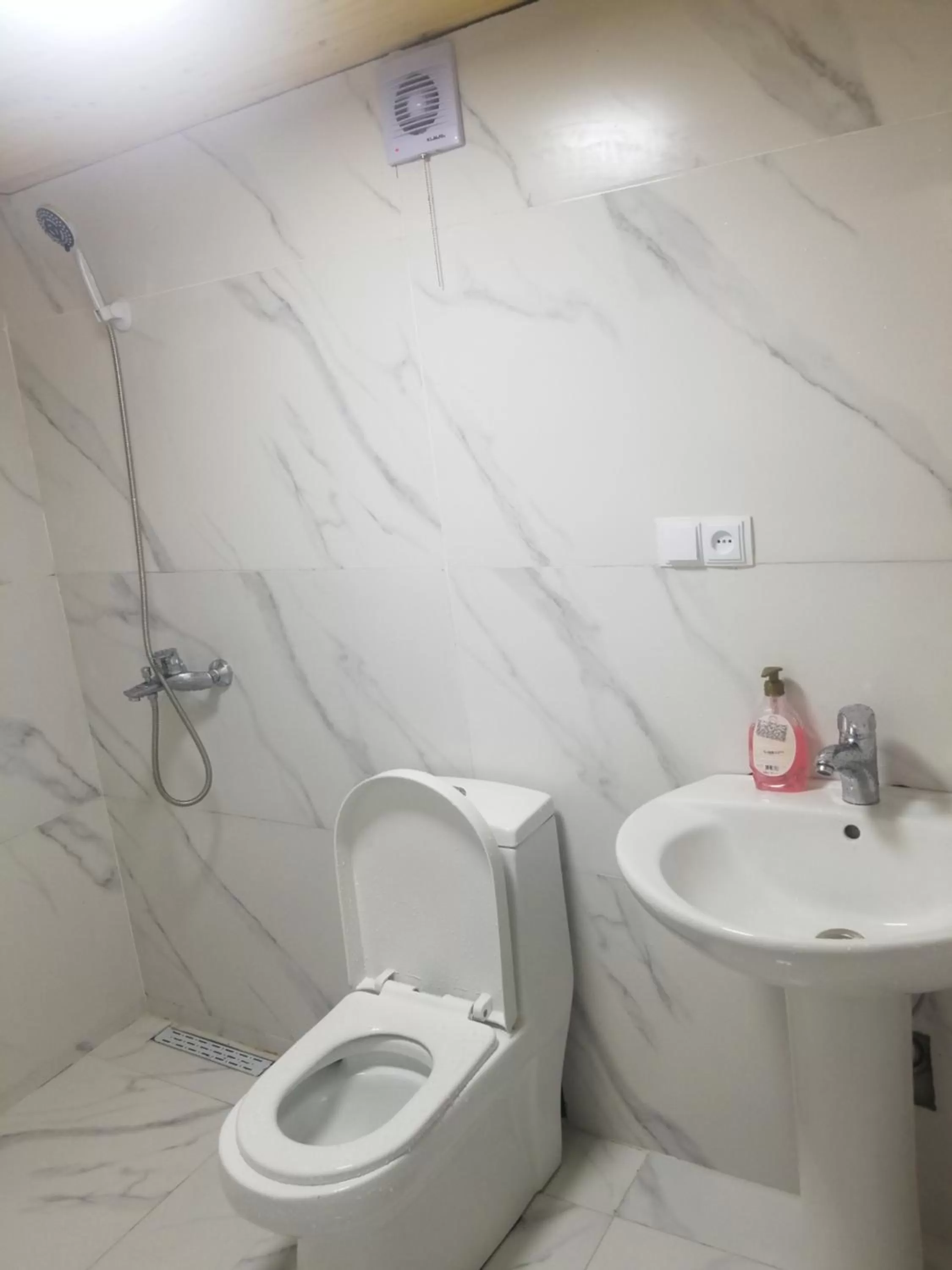 Shower in Hotel Salosi