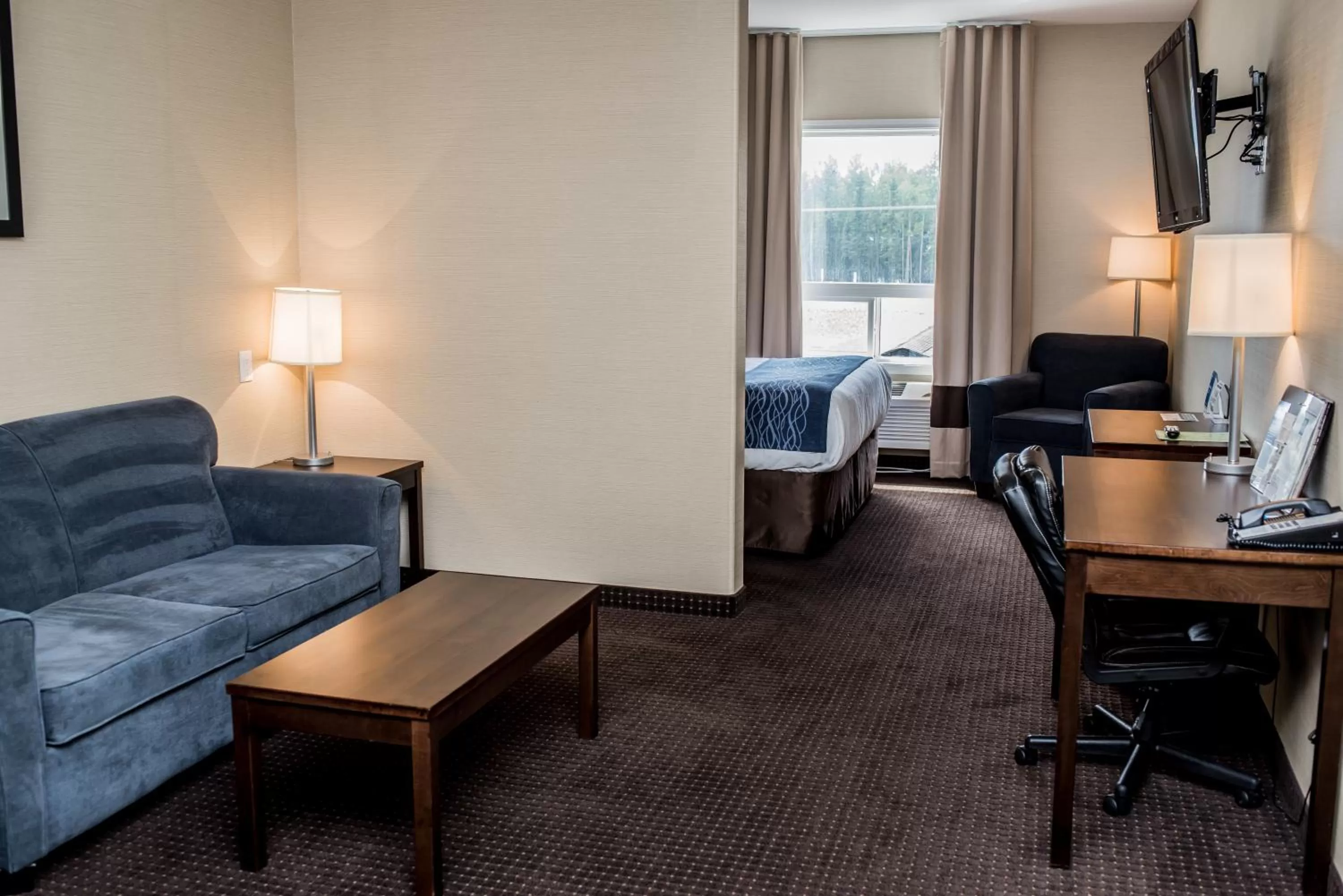 Communal lounge/ TV room in Comfort Inn & Suites