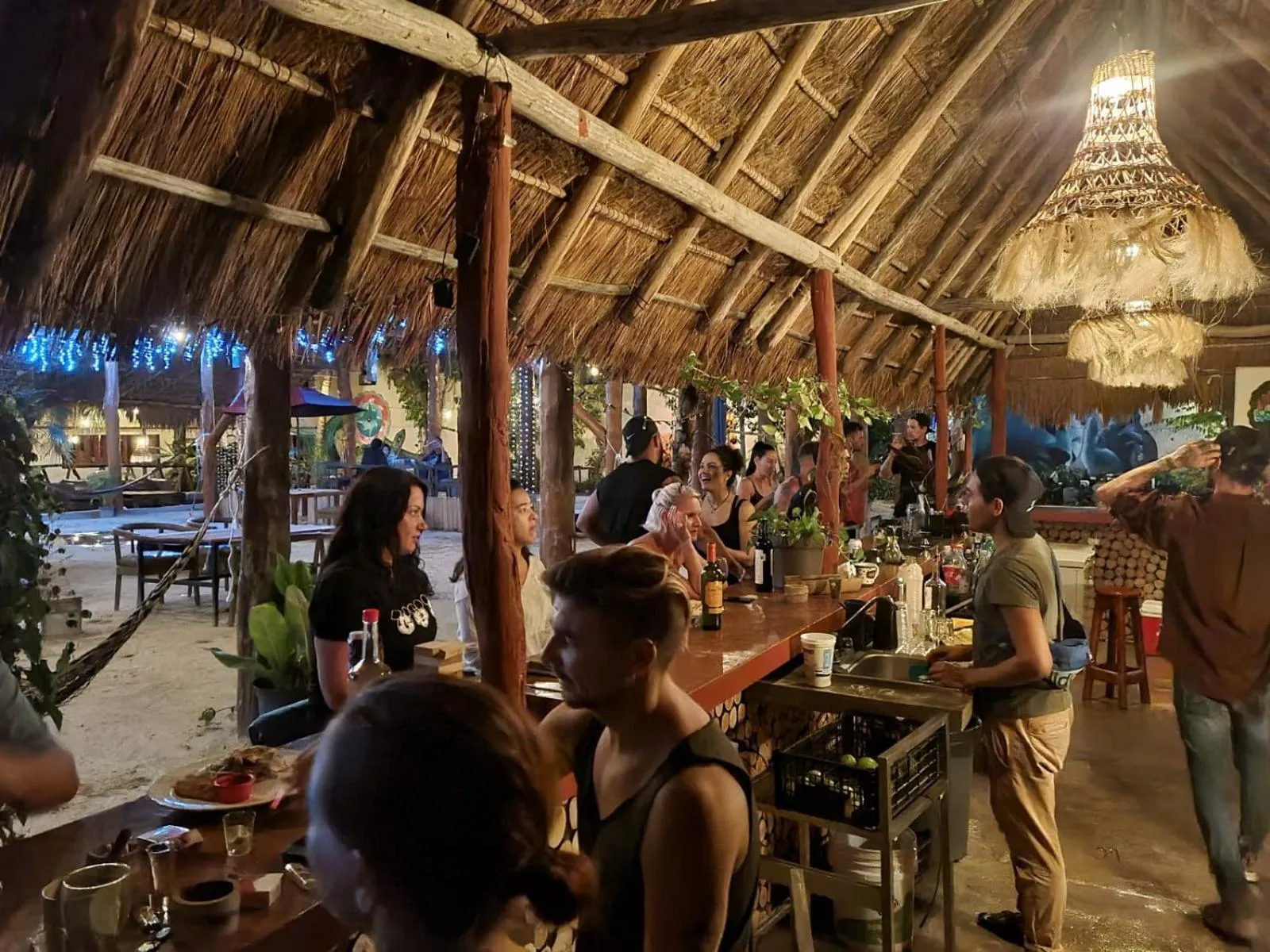 People in Lucky Traveler Hostel