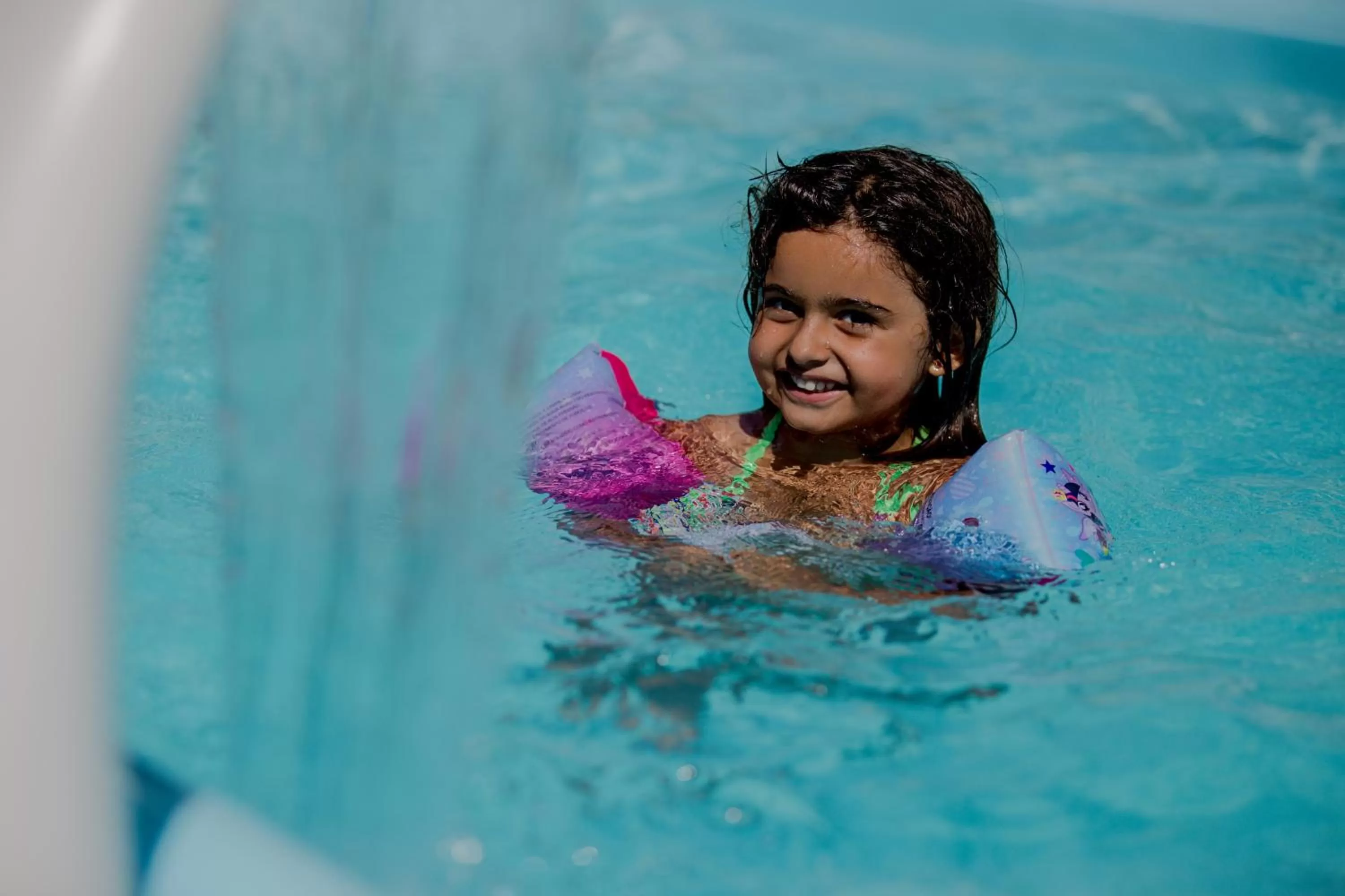 Swimming pool in Pousada Chalés do Julião