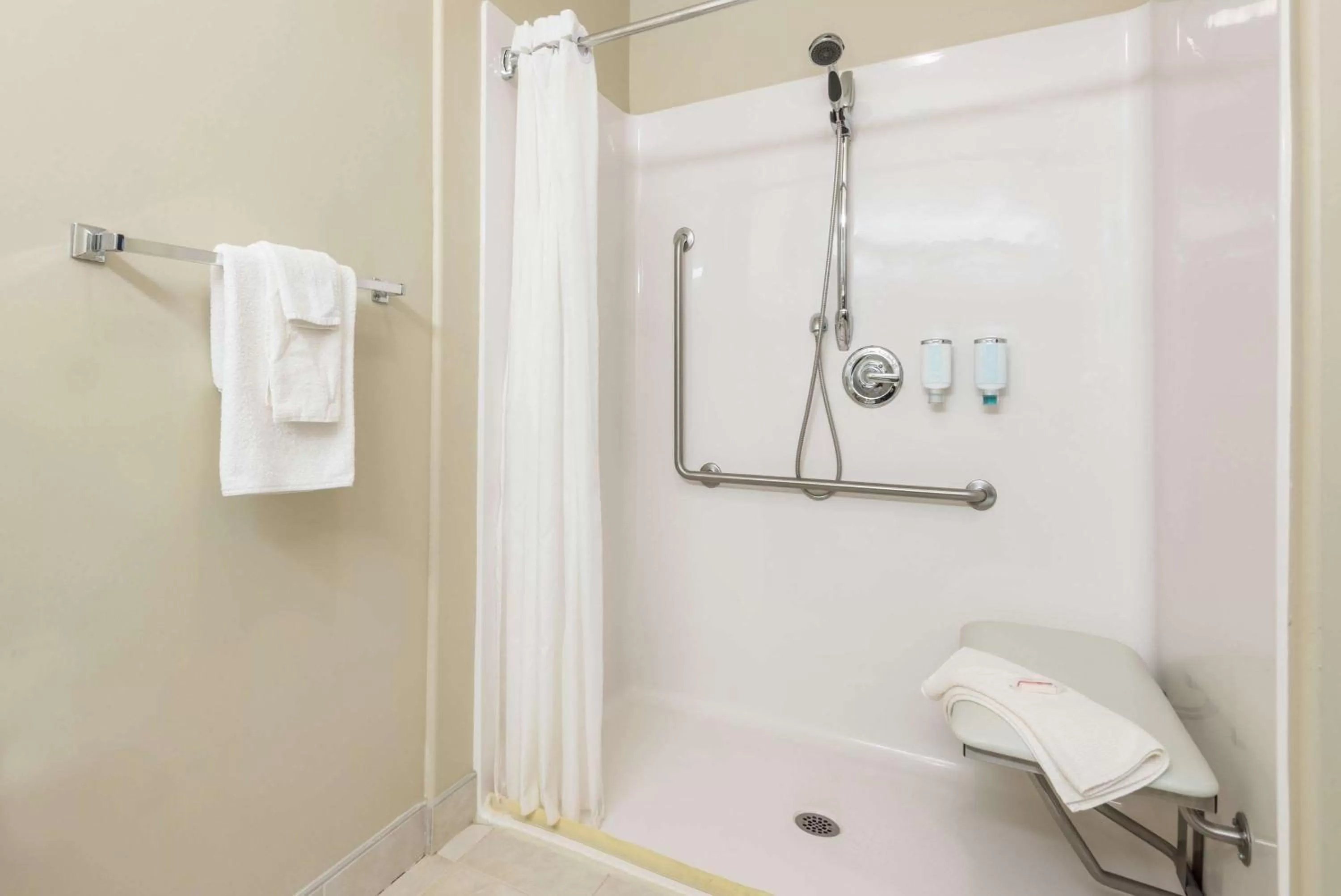 Bathroom in Super 8 by Wyndham Windsor NS