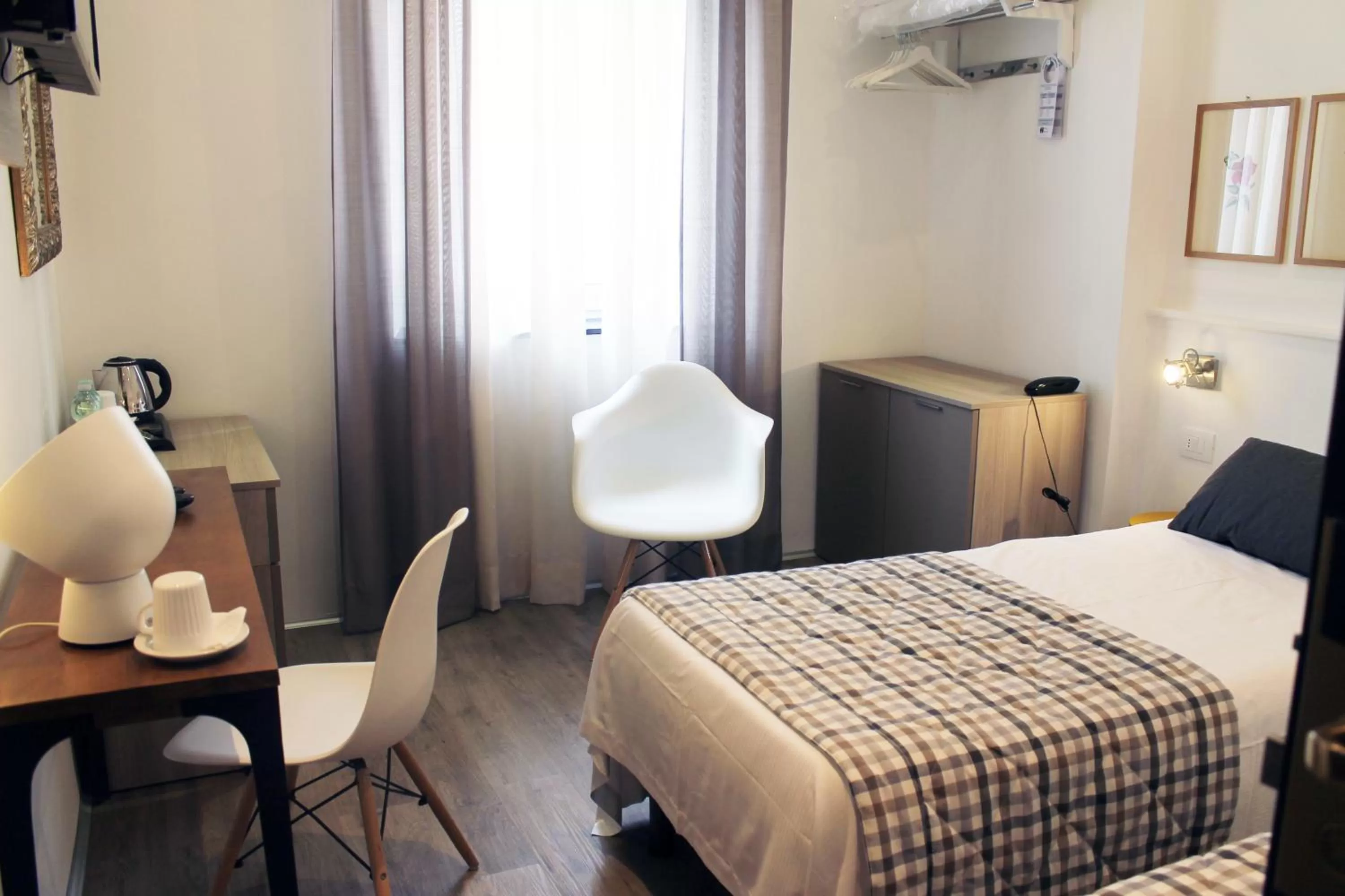 Bed in Hotel Bernina