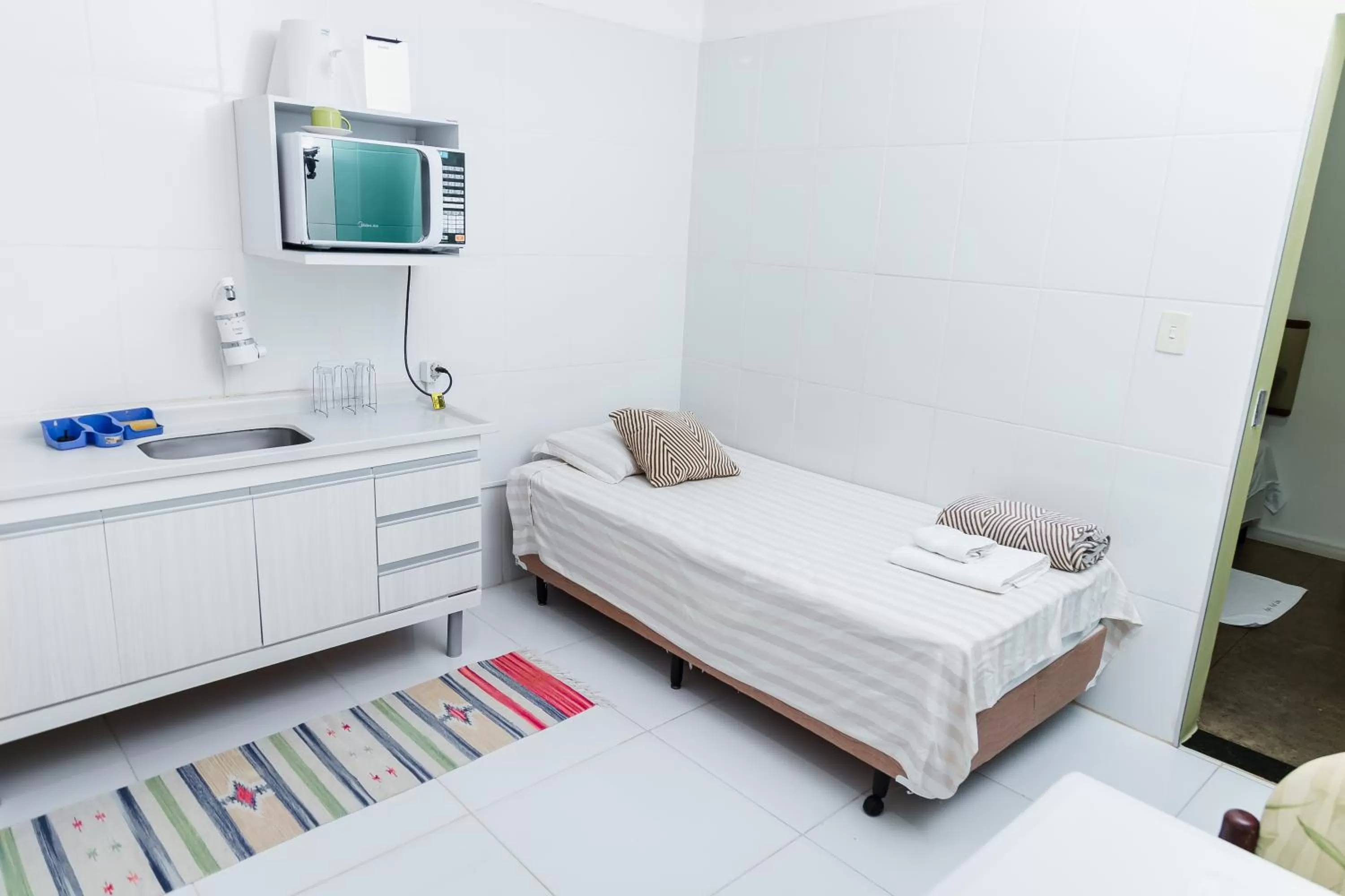 Bed in ZANI APART HOTEL 520i