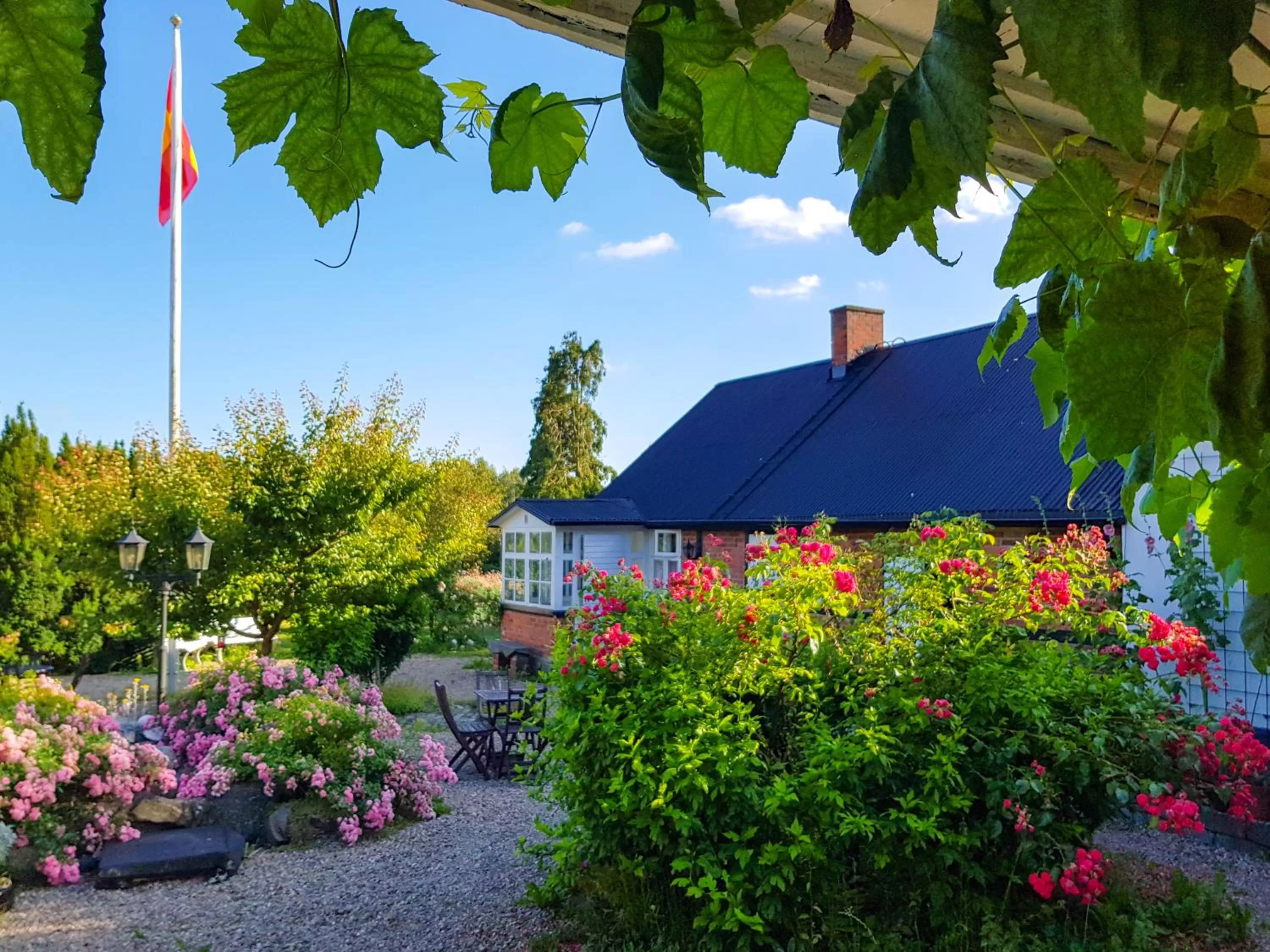 Garden in Stora Herrestad B&B