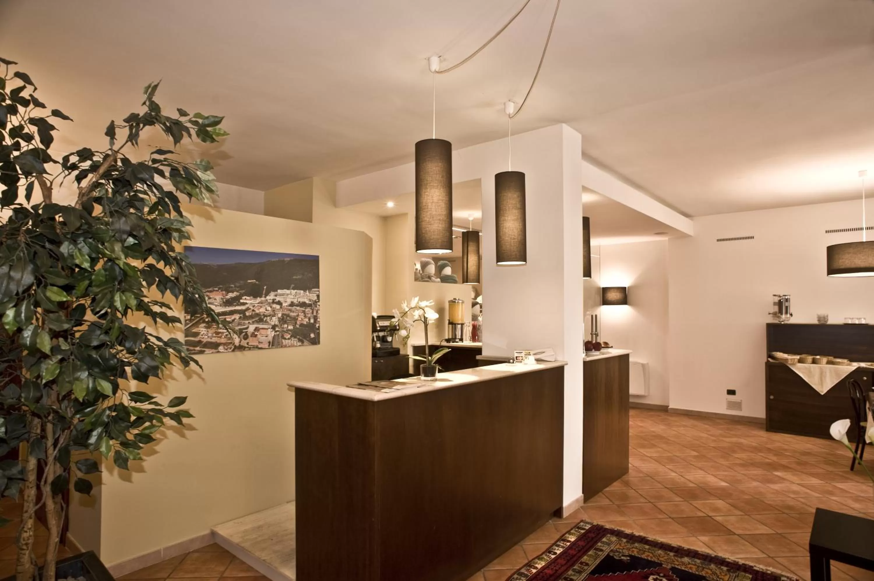 Lobby or reception in Villa Santacroce