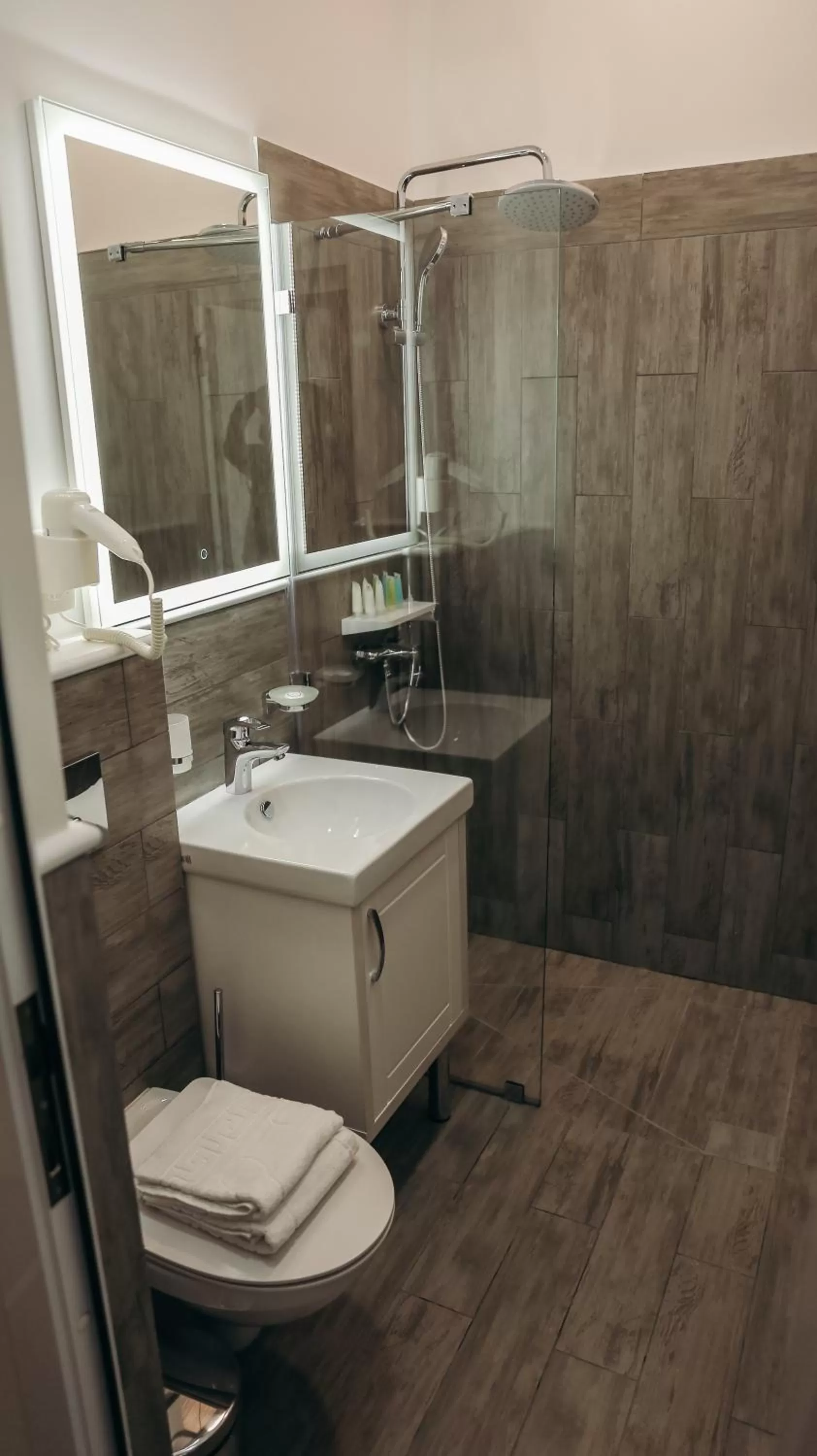 Decorative detail, Bathroom in 7 Boutique Hotel