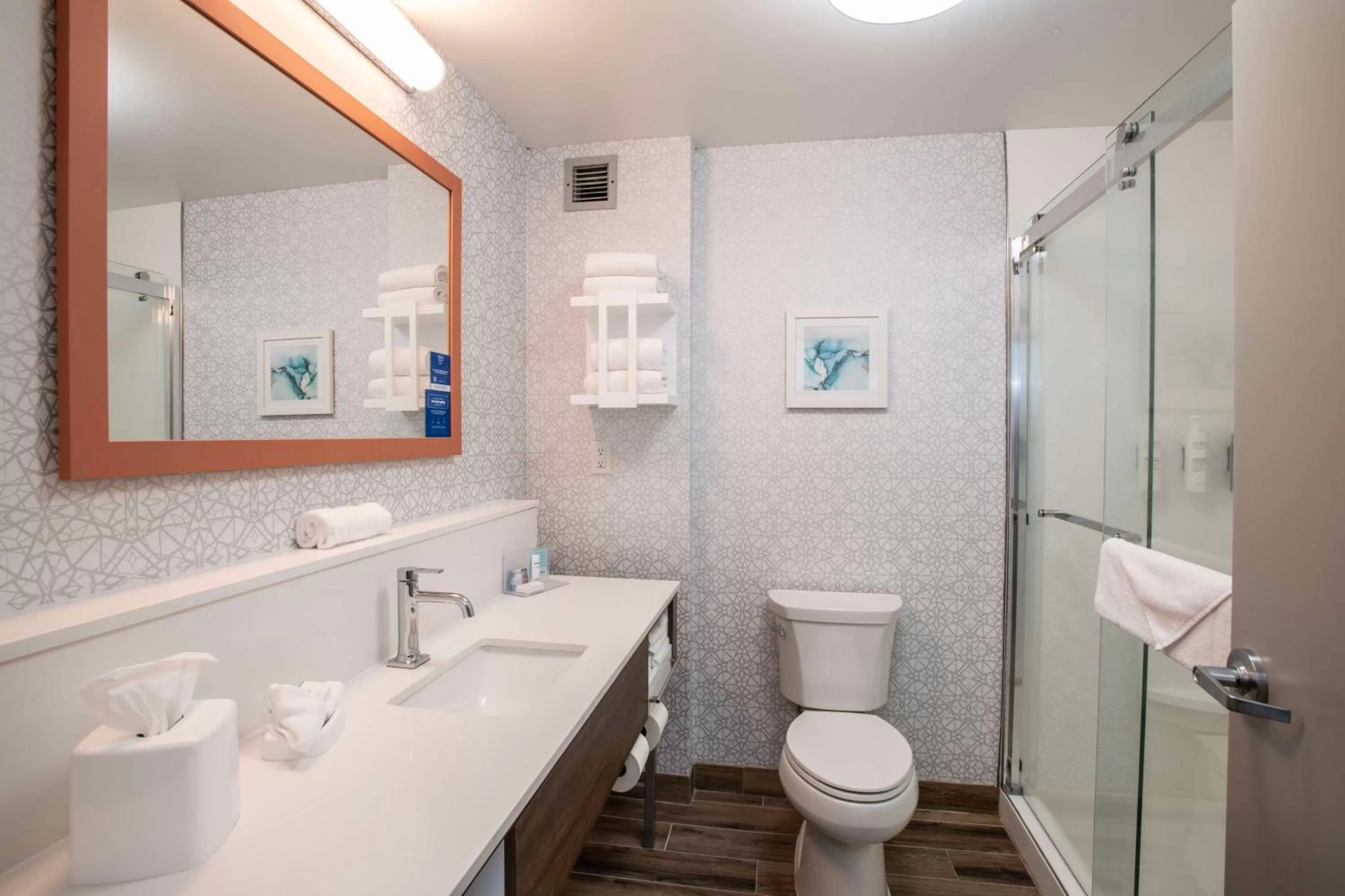 Bathroom in Hampton Inn Dry Ridge