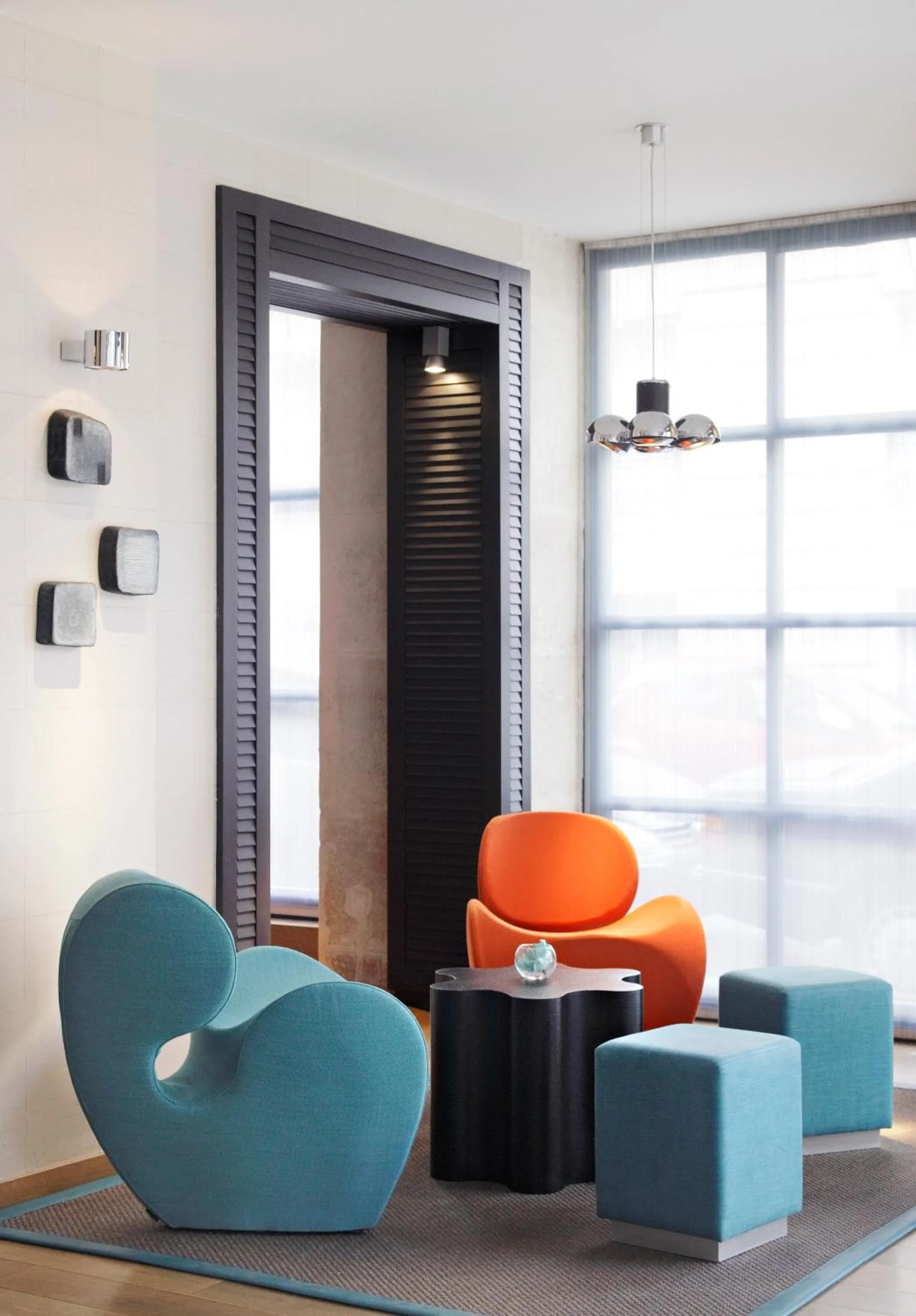 Lobby or reception in Hôtel Bassano