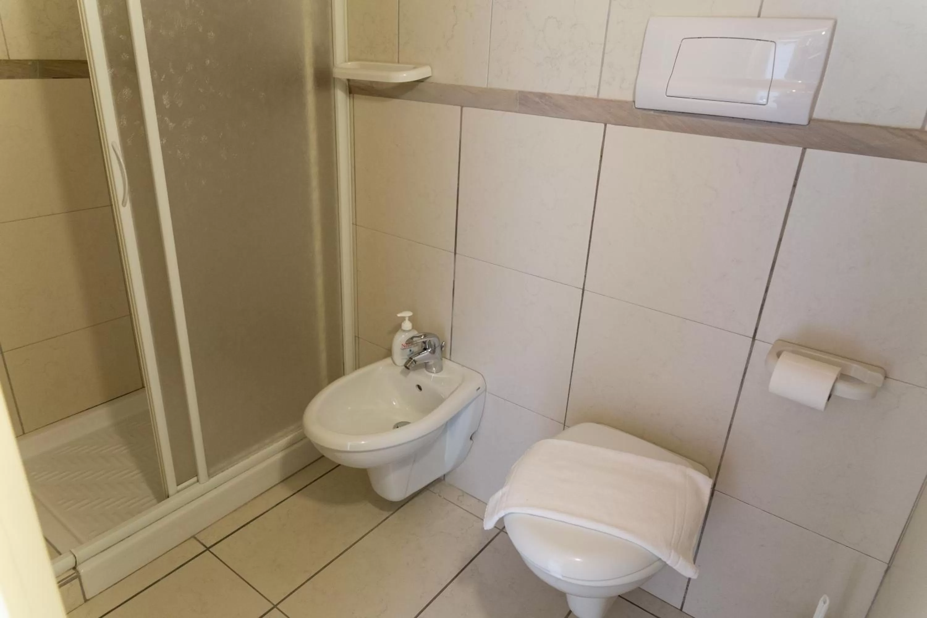 Shower in Le dimore Al Vecchio Teatro