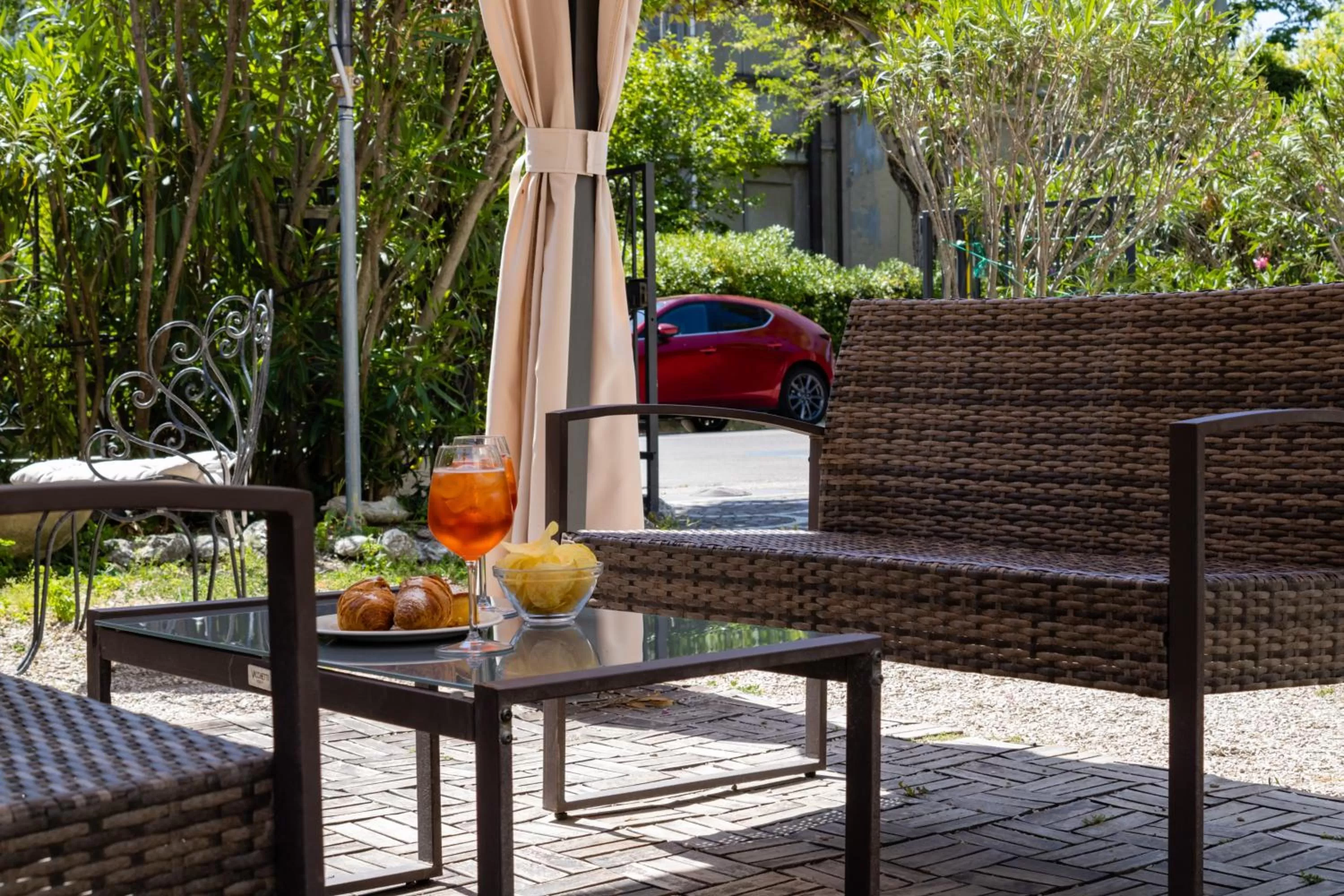 Garden in Esedra Hotel