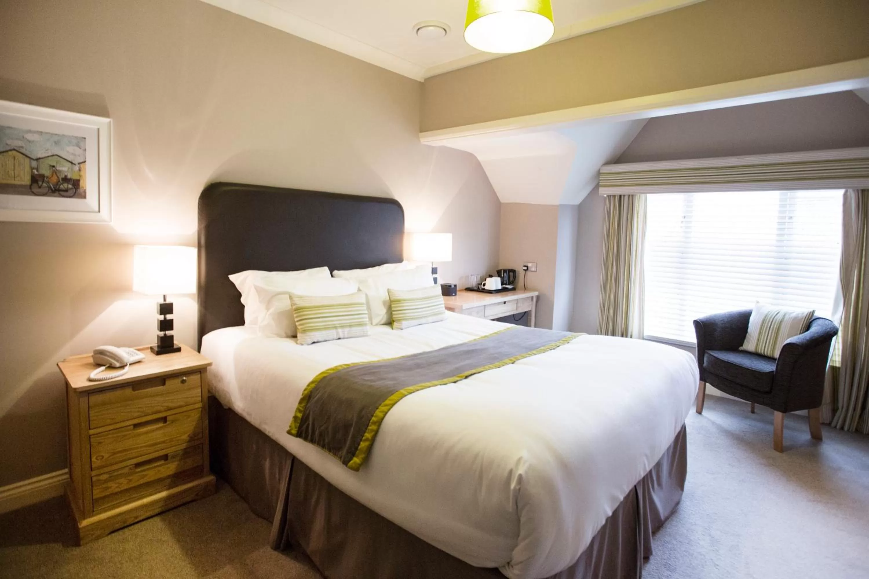 Photo of the whole room, Bed in Breckland Lodge