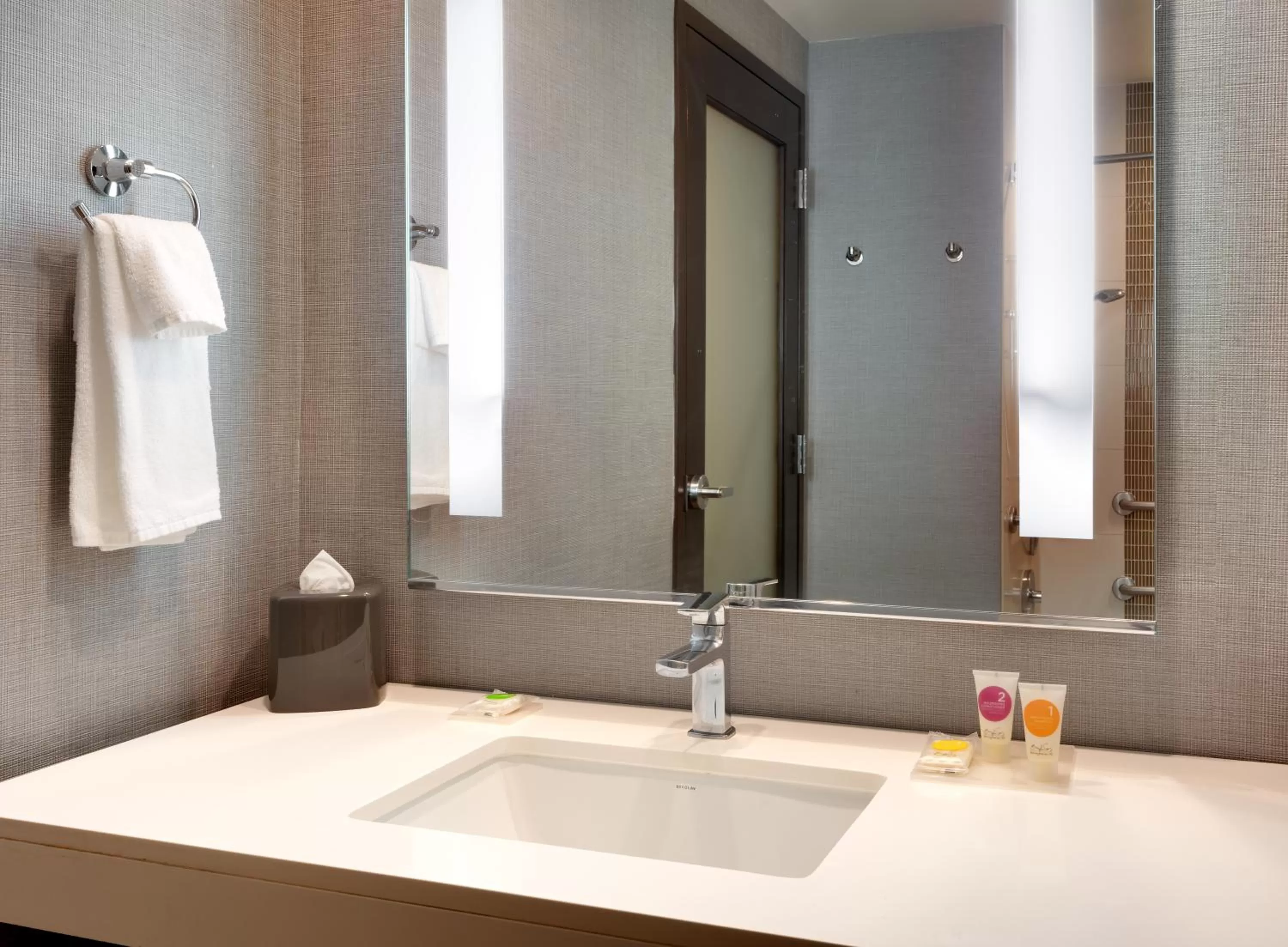 Bathroom in Hyatt Place Colorado Springs Garden Of The Gods