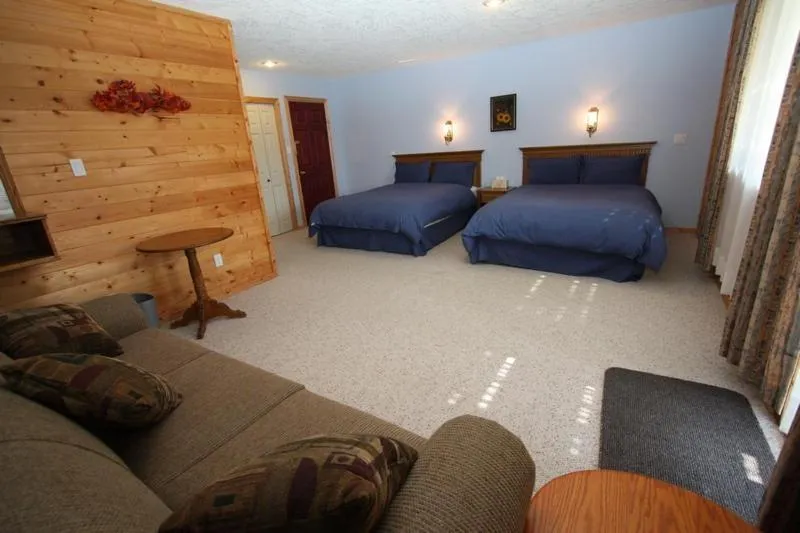 Bed in Glenogle Mountain Lodge and Spa