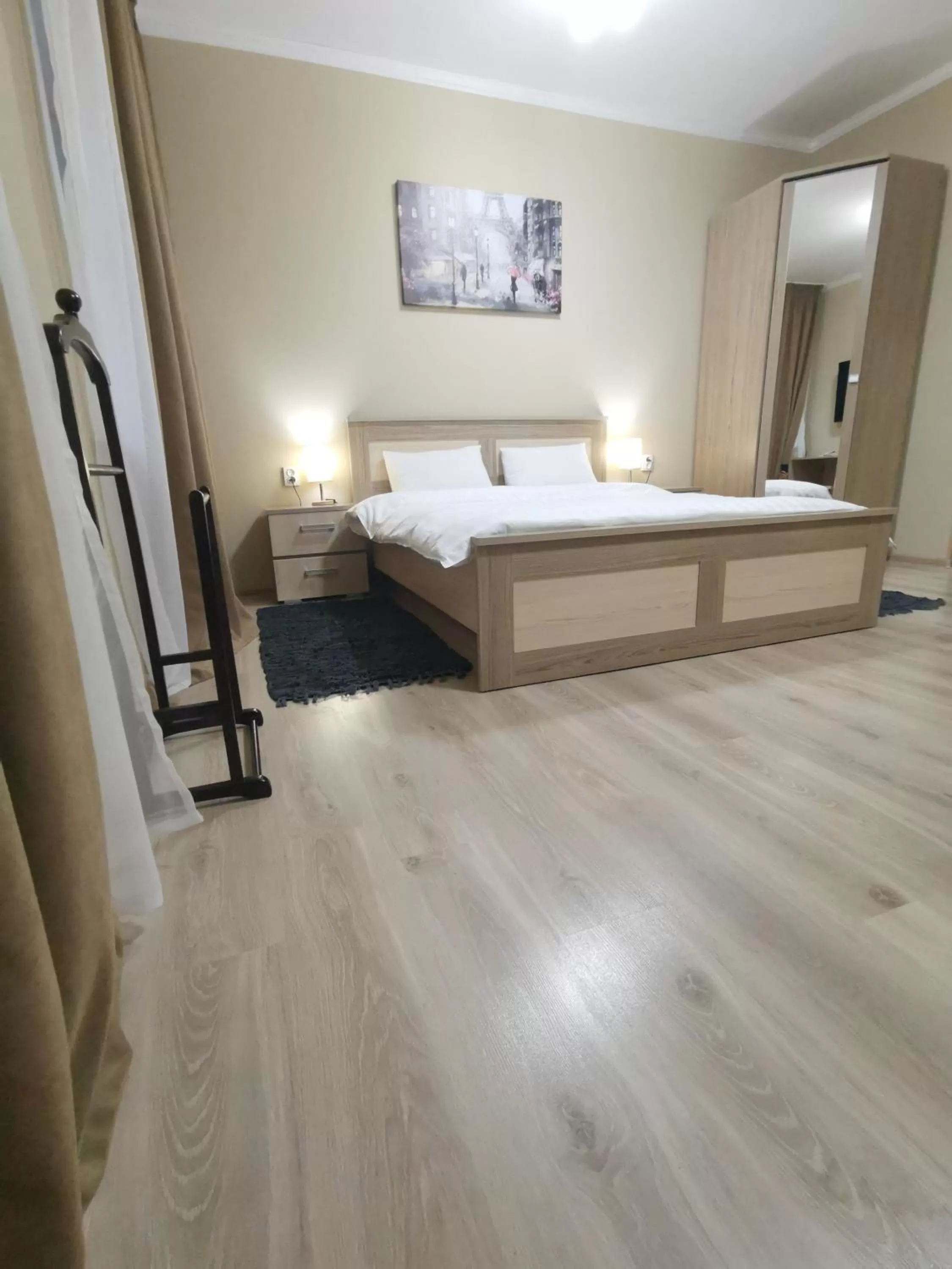 Bed in Deluxe SPA-Hotel