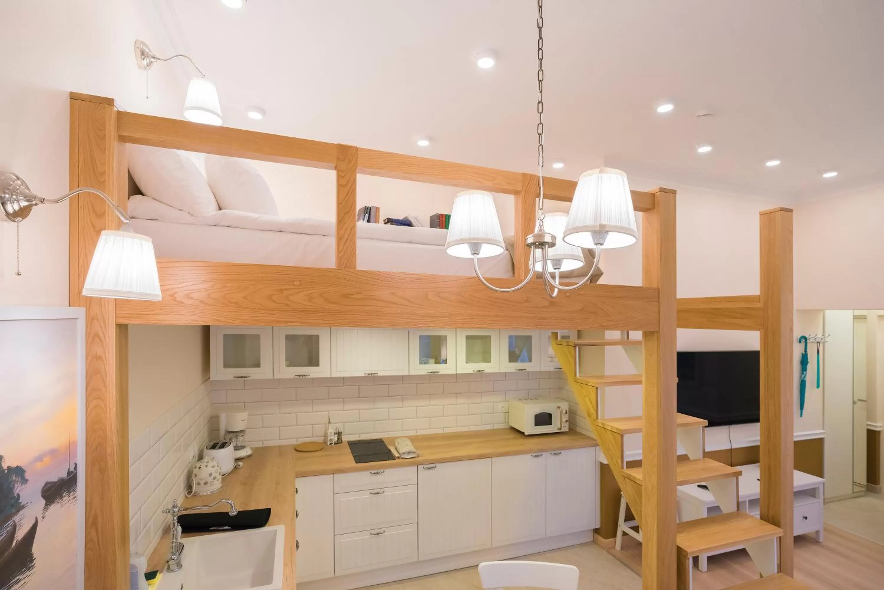 Kitchen or kitchenette in Revelton Suites Tallinn