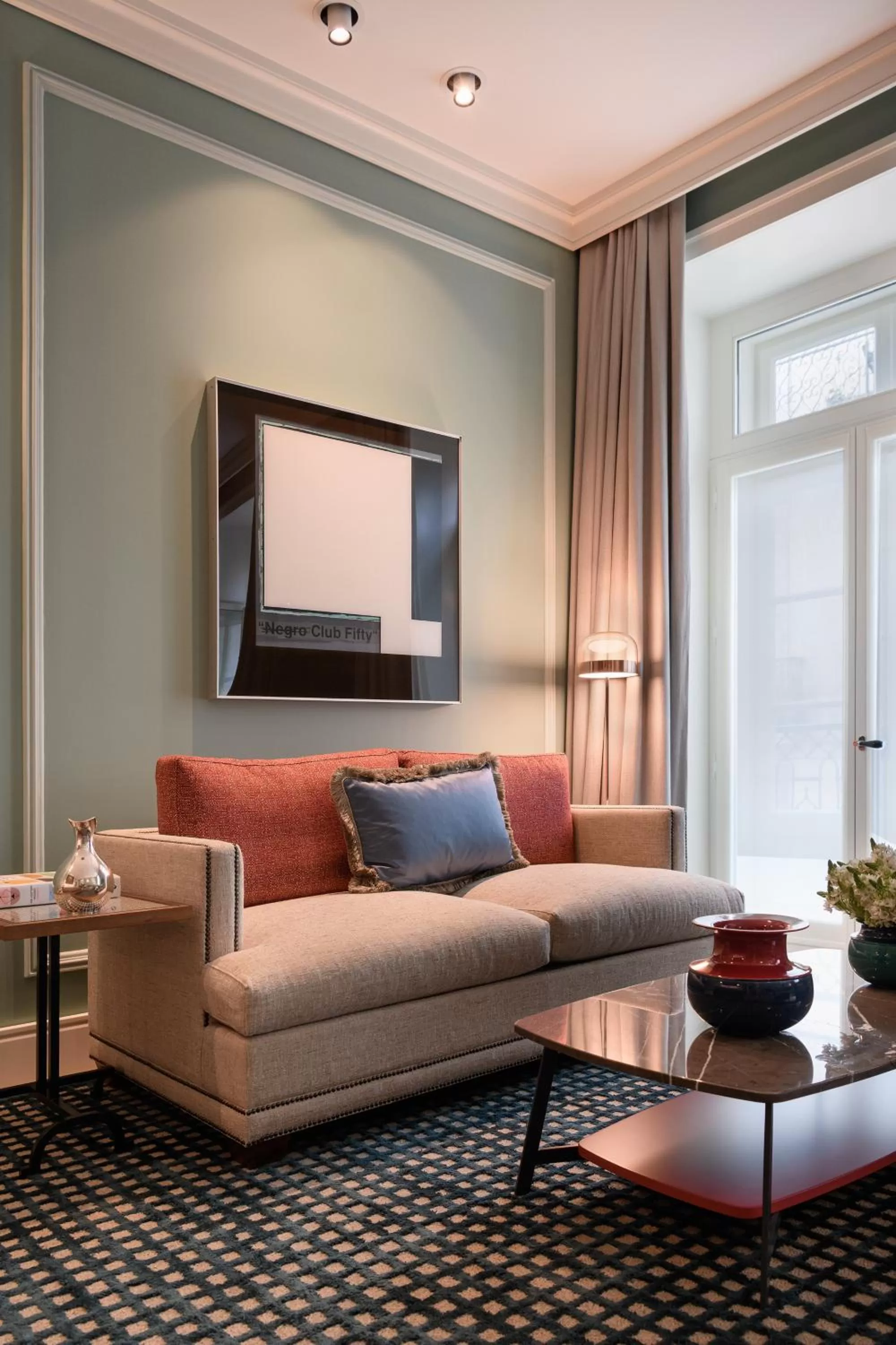 Seating area in Bairro Alto Hotel