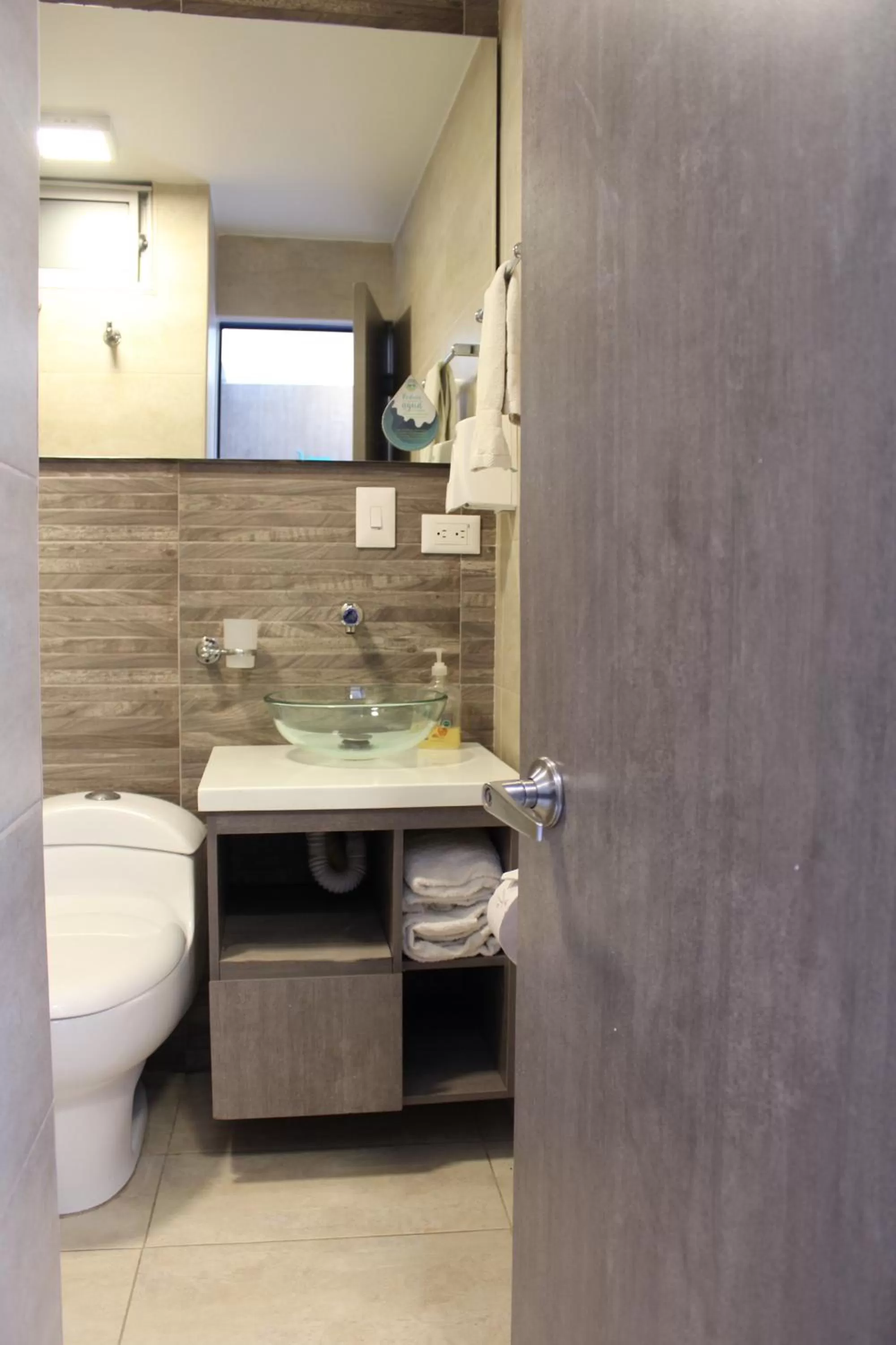 Bathroom in Agora Suites Self-Service Boutique Hotel