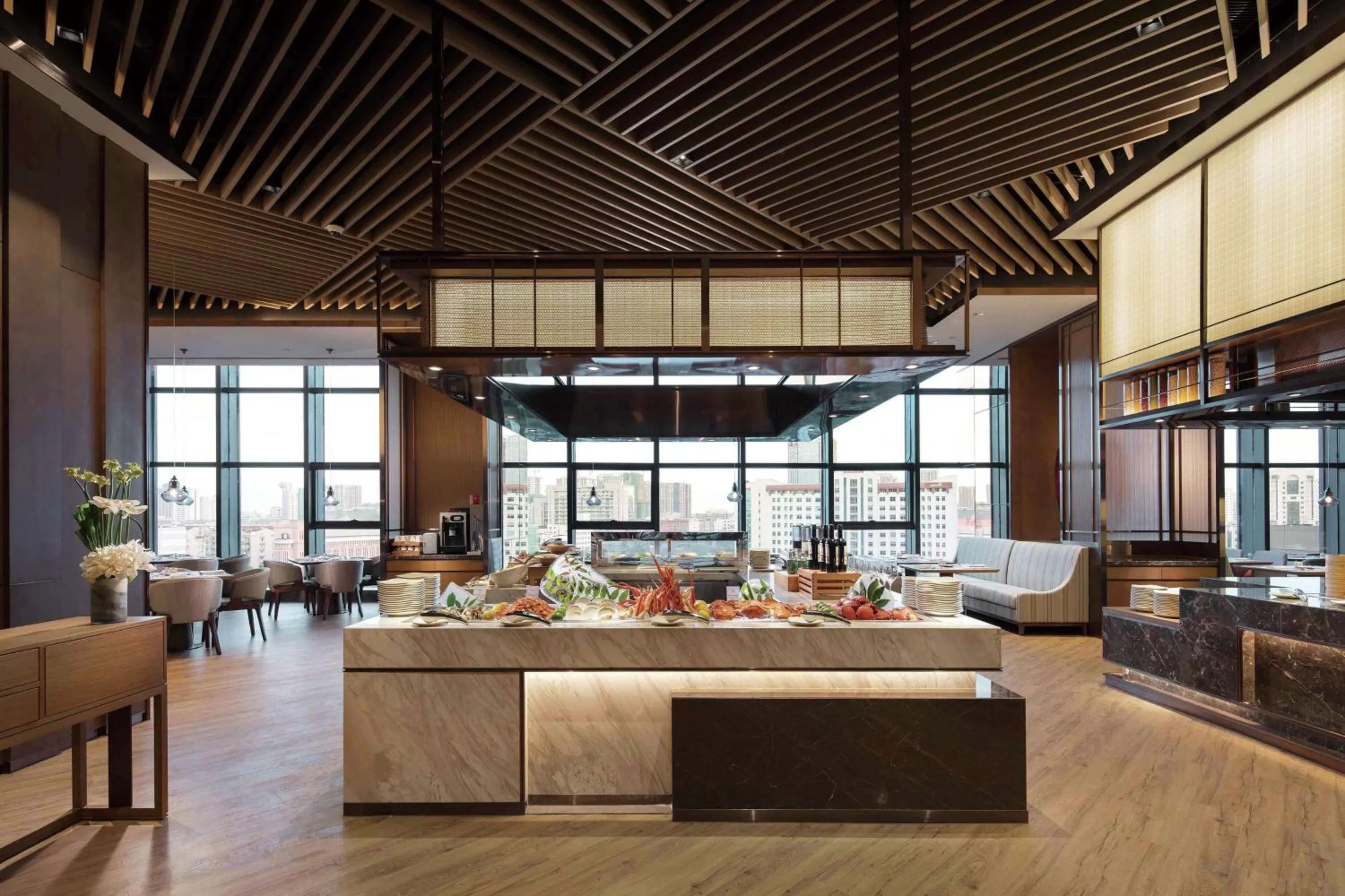 Restaurant/places to eat in Doubletree By Hilton Yangzhou