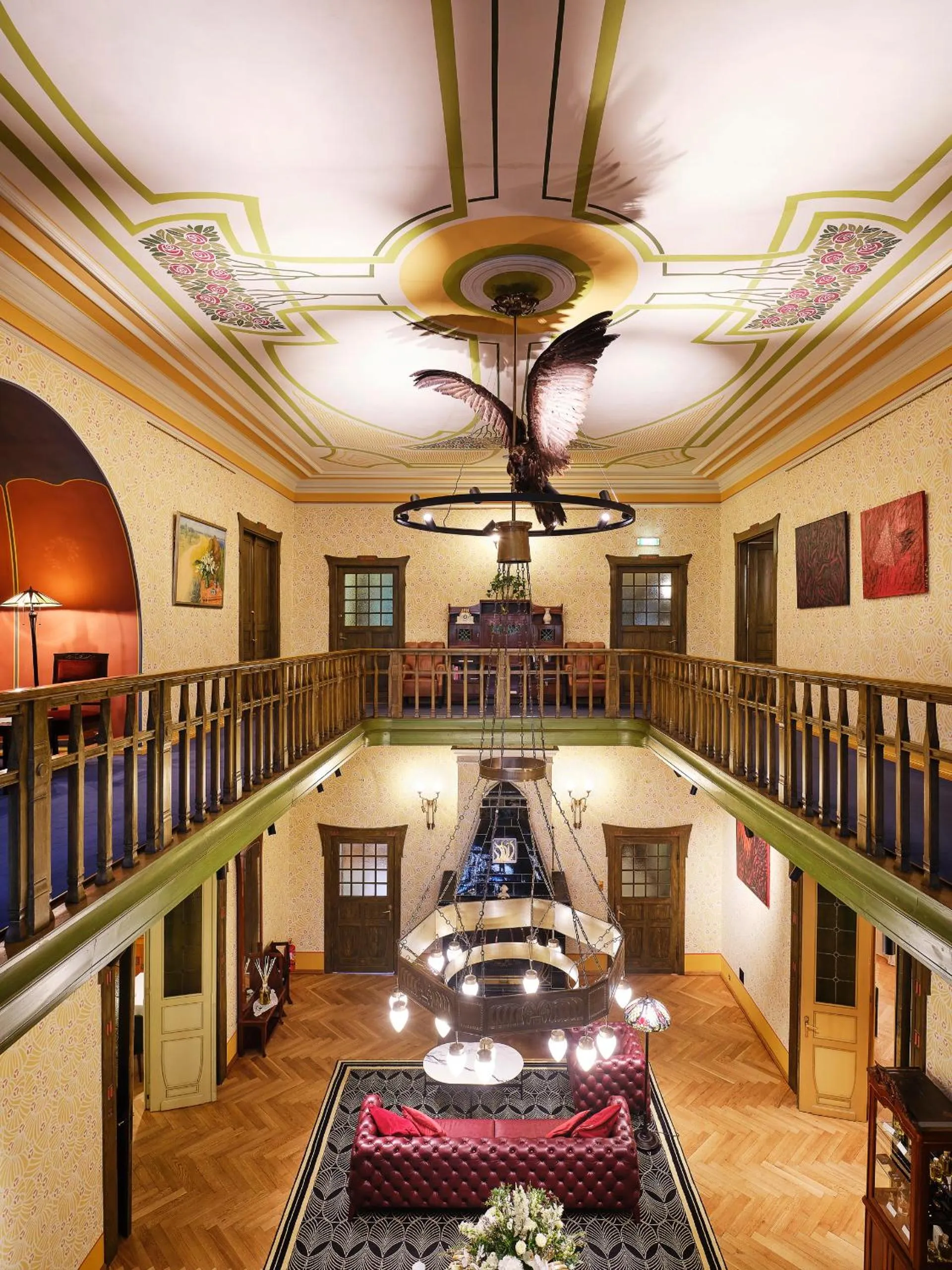 Lobby or reception in Villa Ammende Restaurant and Hotel