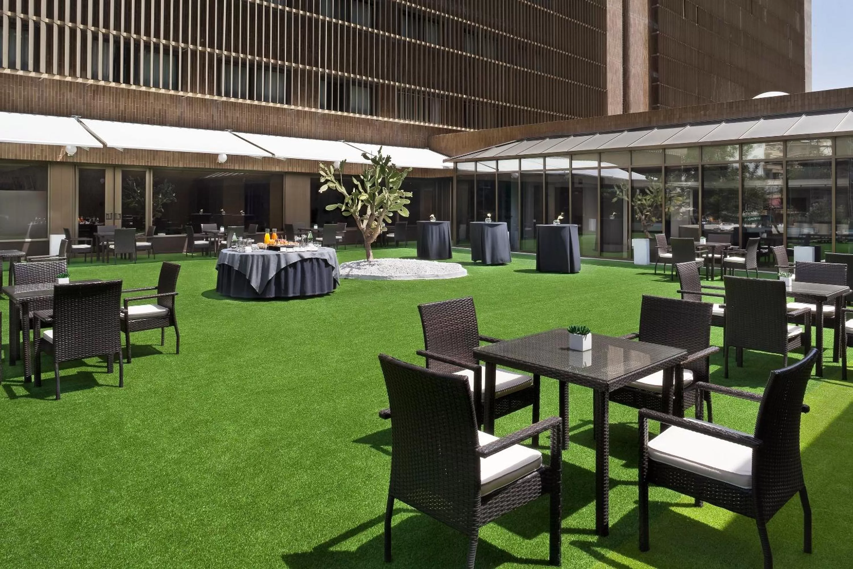 Garden in Melia Lebreros