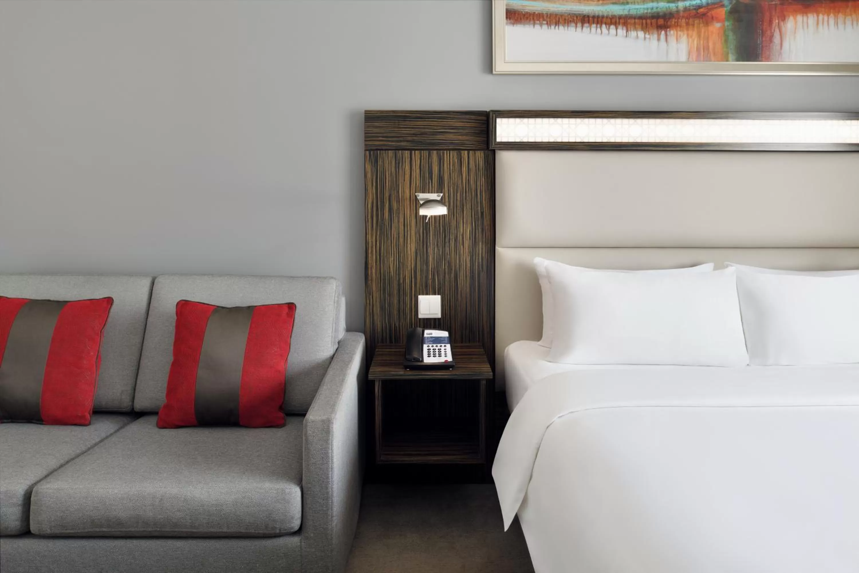 Bedroom, Bed in Holiday Inn Express Dubai Internet City by IHG