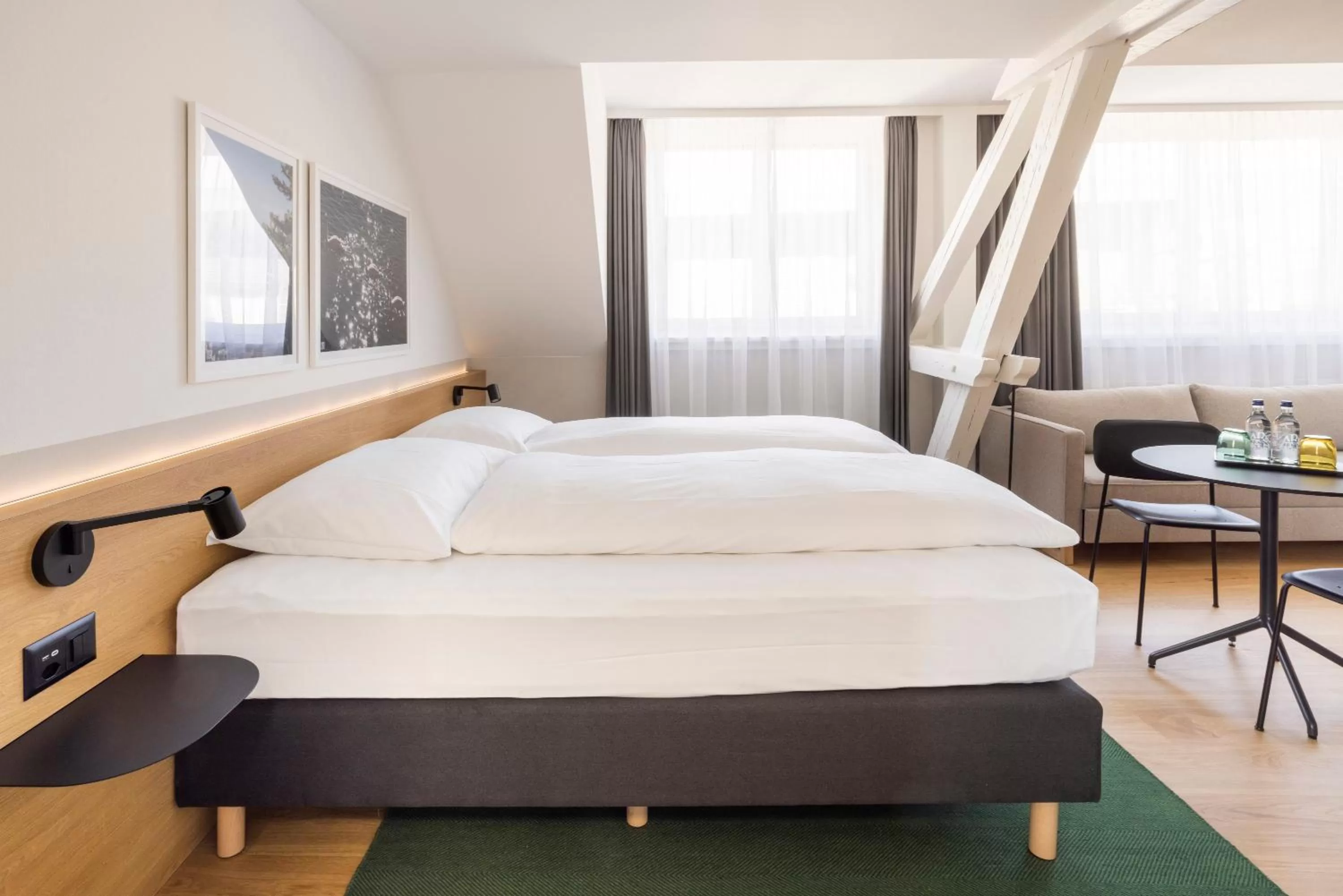 Bed in Fred Hotel Zürich Hauptbahnhof