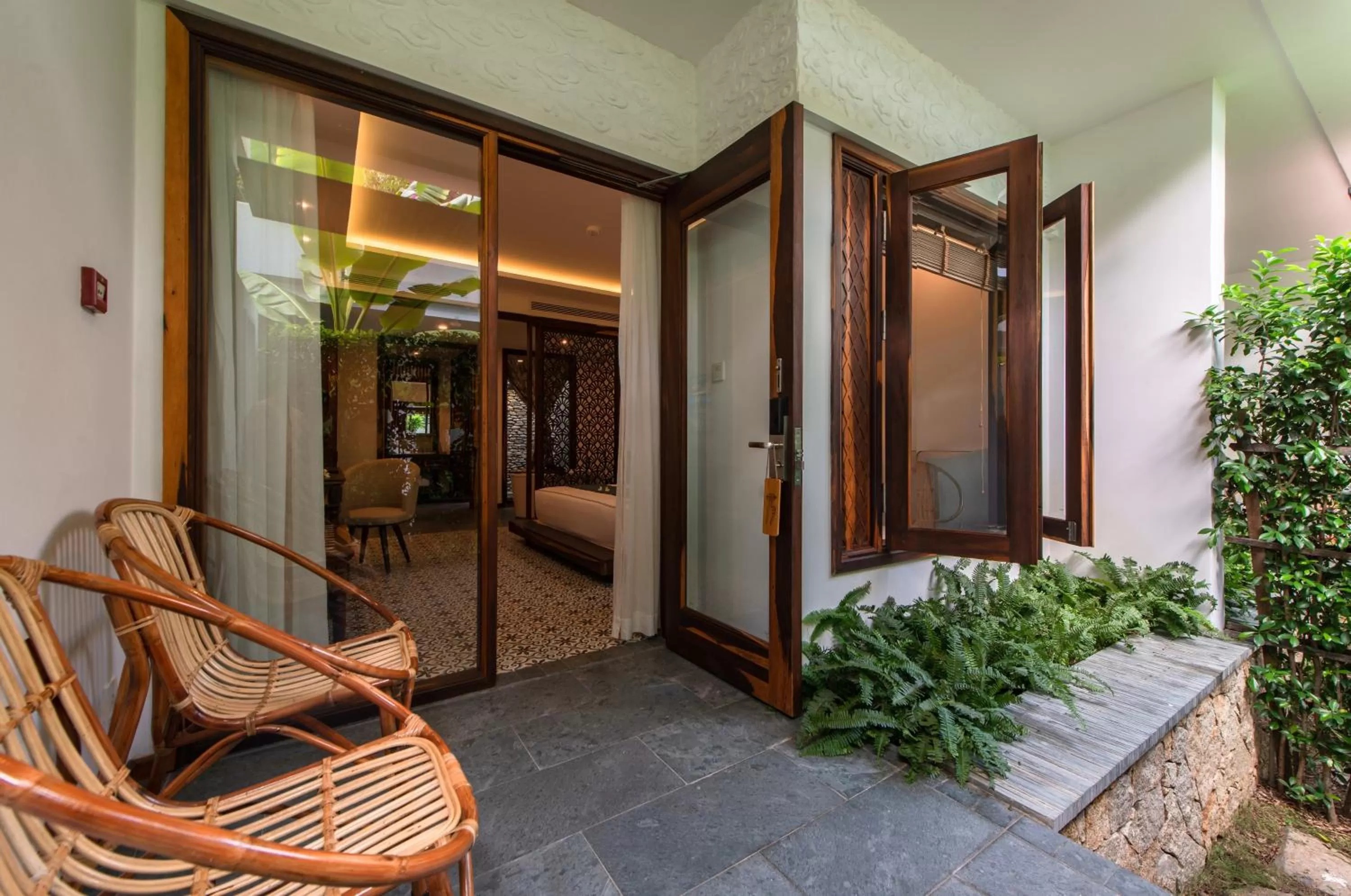 Balcony/Terrace in Alibu Resort Nha Trang