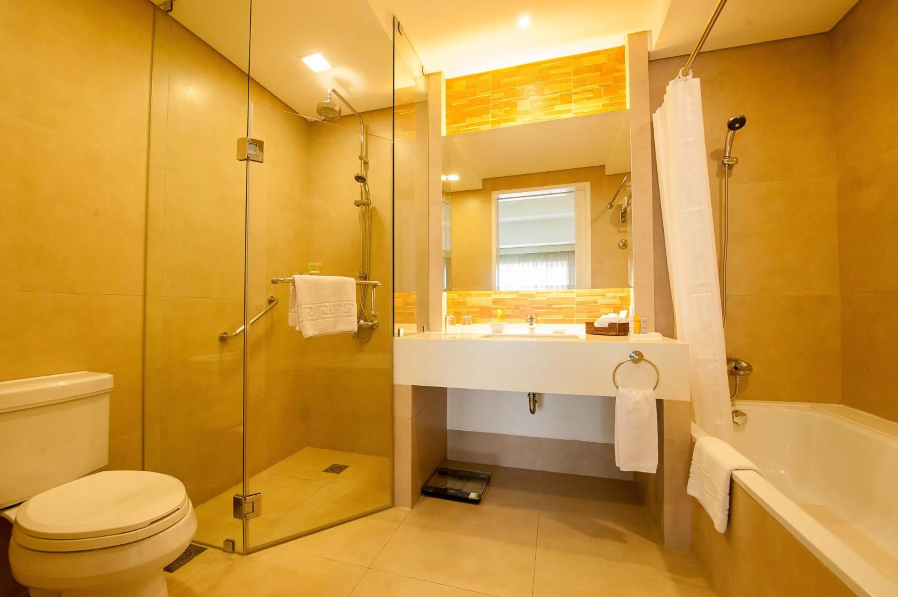 Toilet in Harolds Hotel Cebu