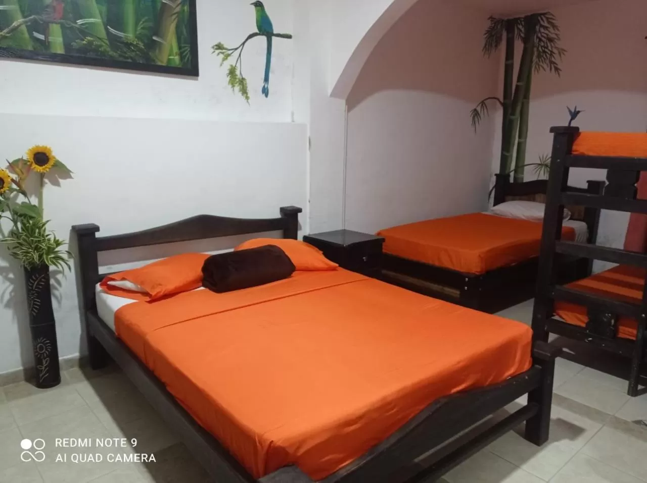 Bed in Hotel Plaza Calarcá