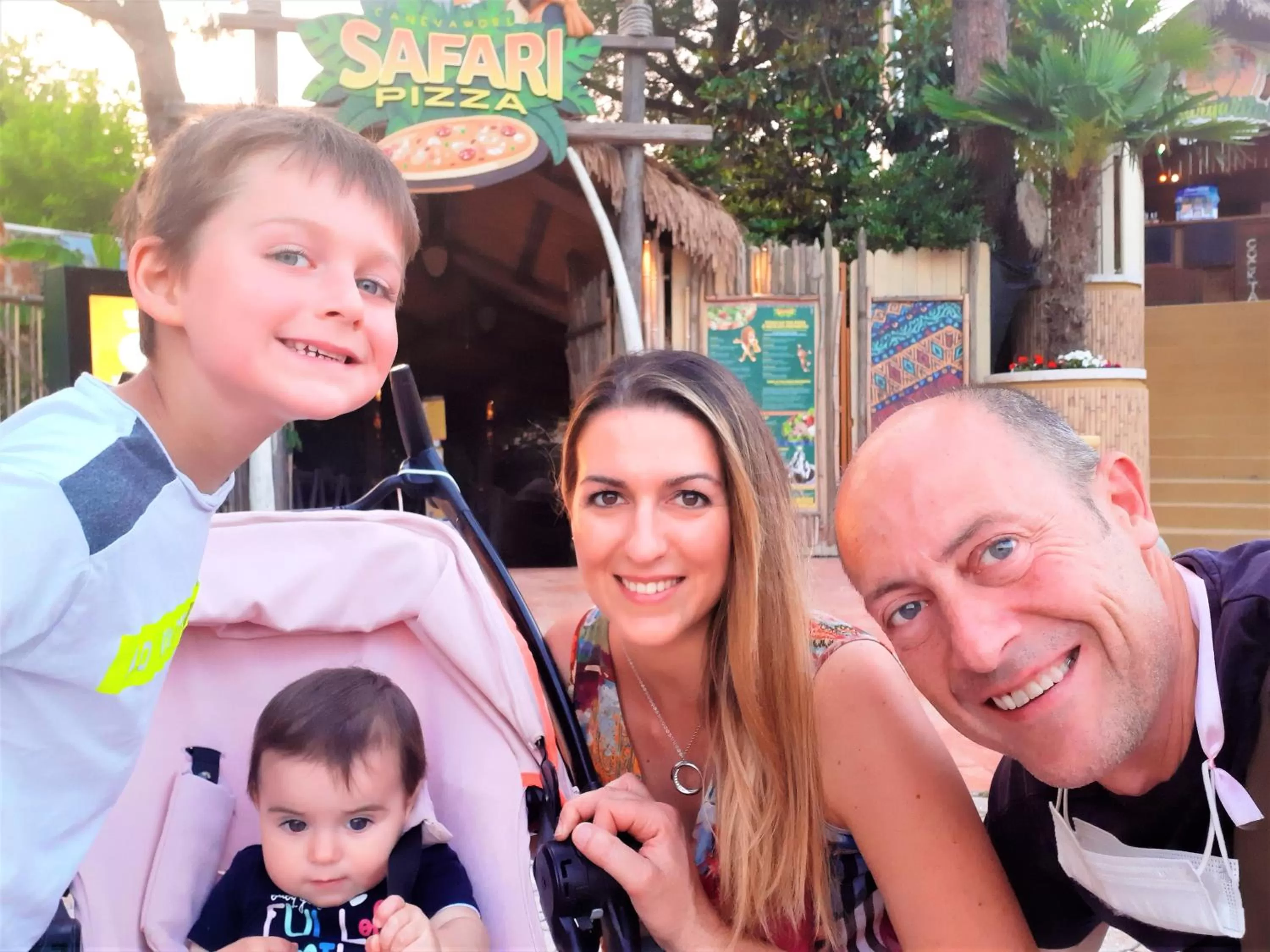 Family in Stella del Garda