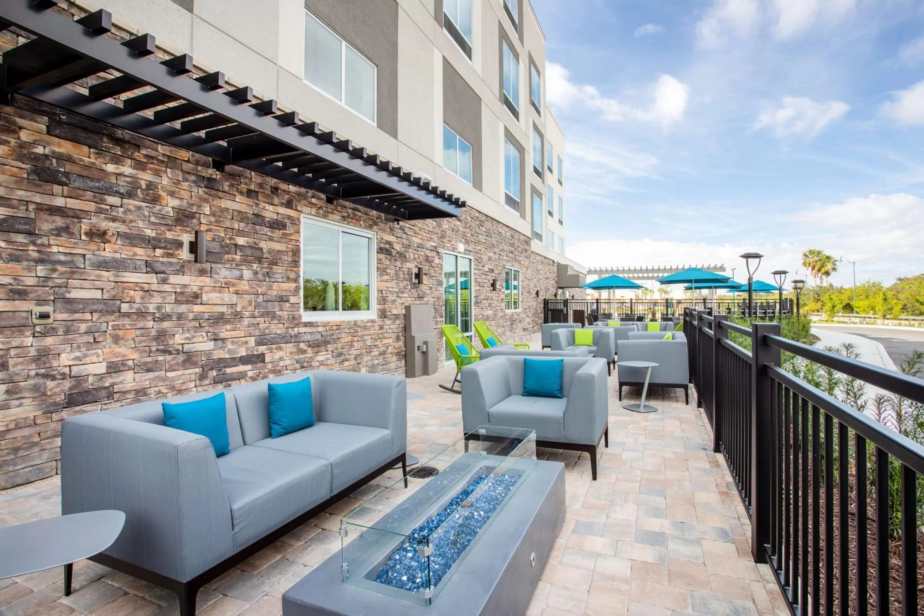 Patio in Hampton Inn & Suites North Port, Fl