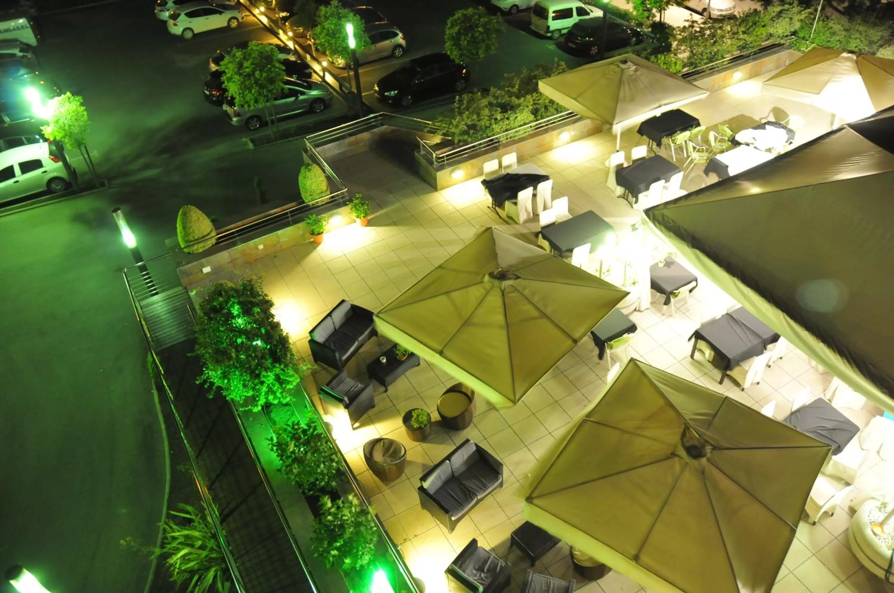 Restaurant/places to eat, Bird's-eye View in Hotel Class Valls