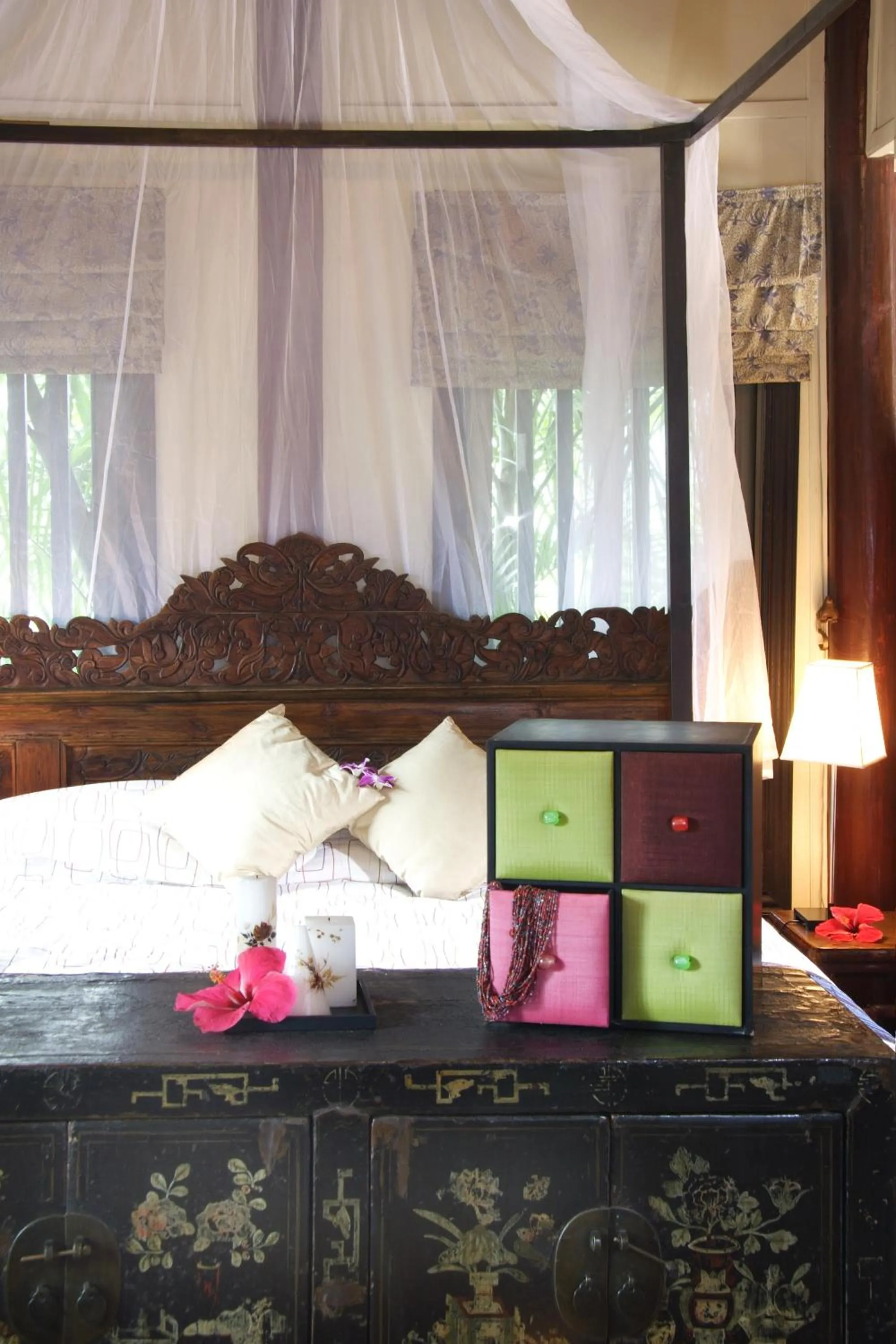 Bed in Ban Kaew Villas