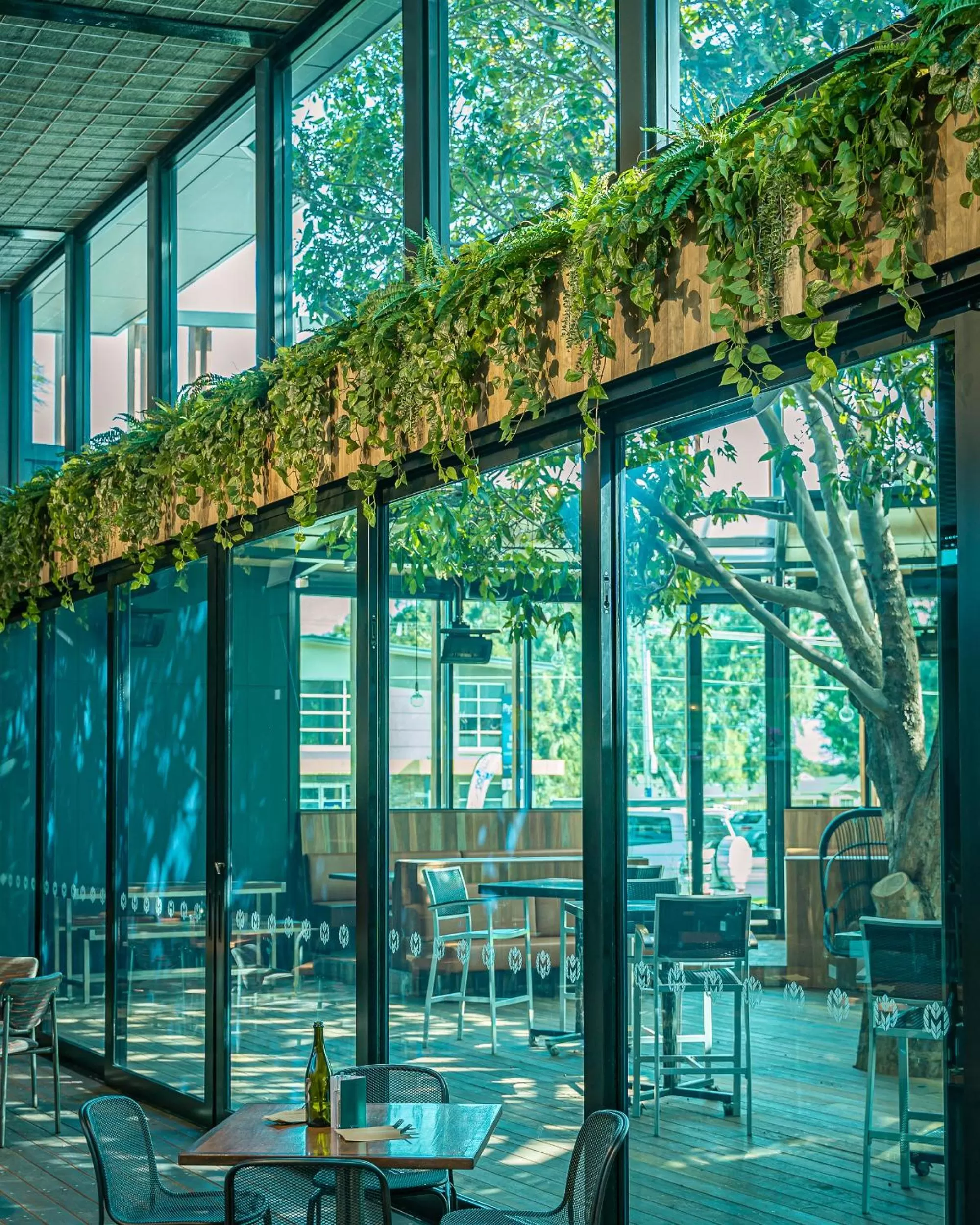 Patio in Marion Hotel