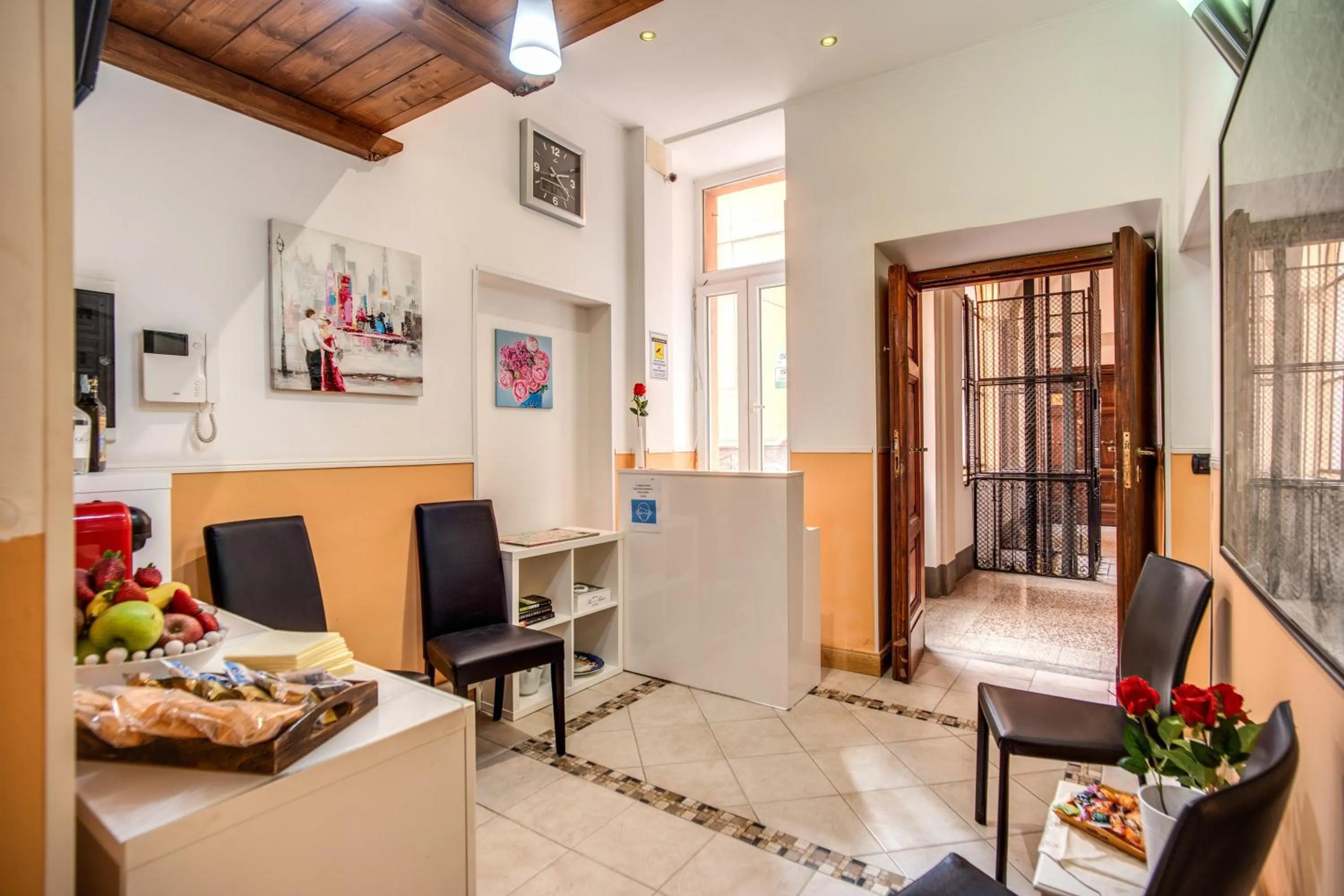 Lobby or reception, Bed in Magnifico Rome