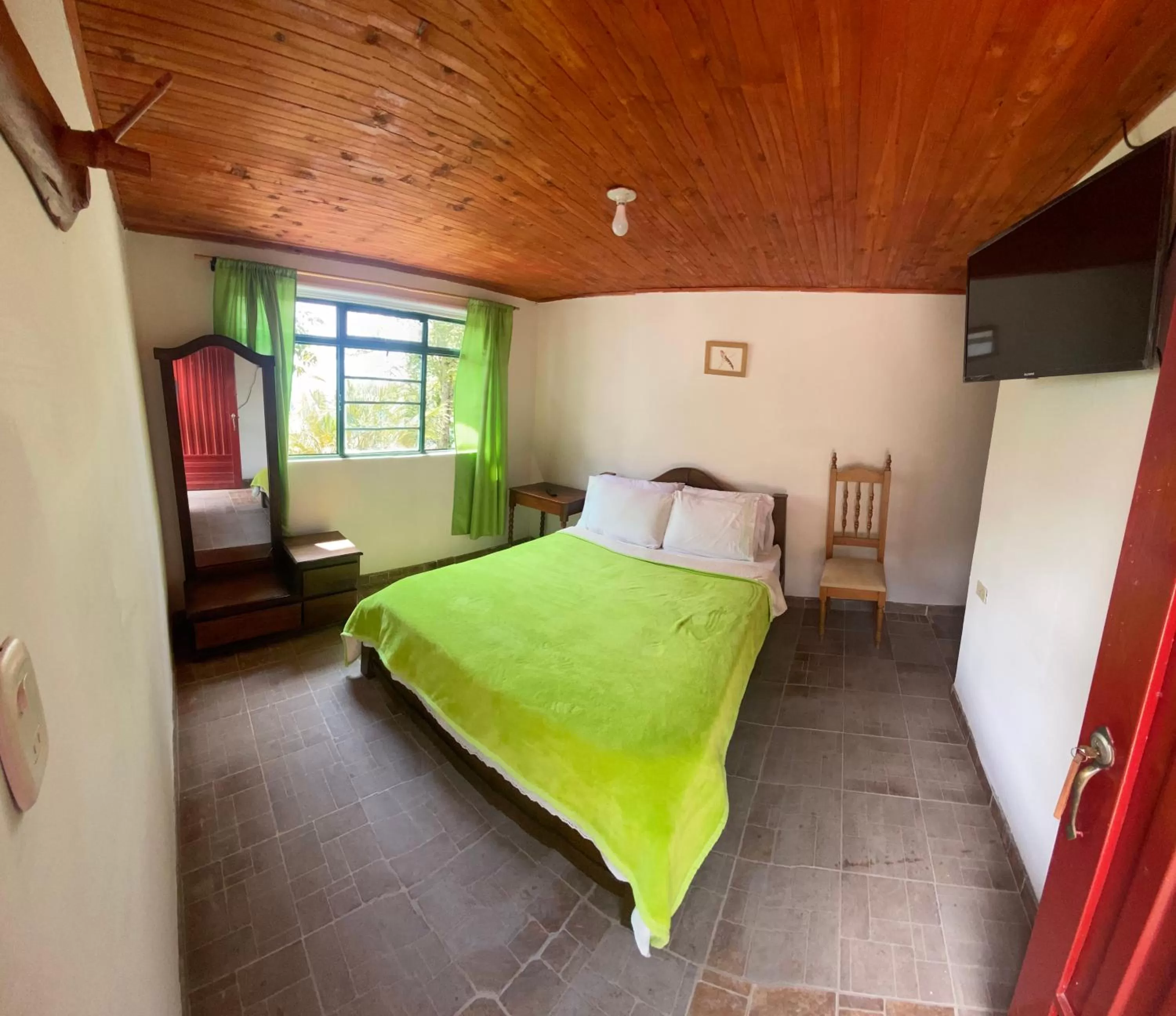 Bed in Eco Lodge La Juanita