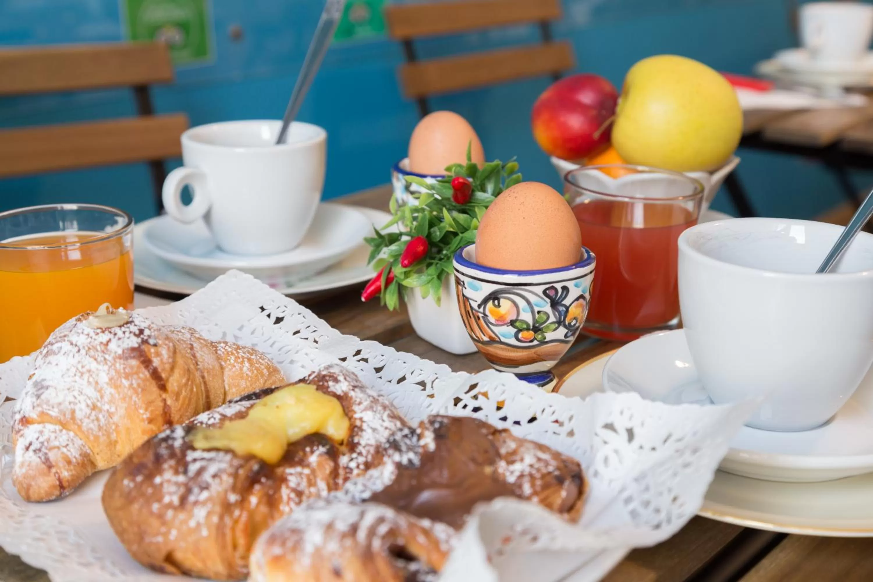 Buffet breakfast in B&B Miro Centro Catania