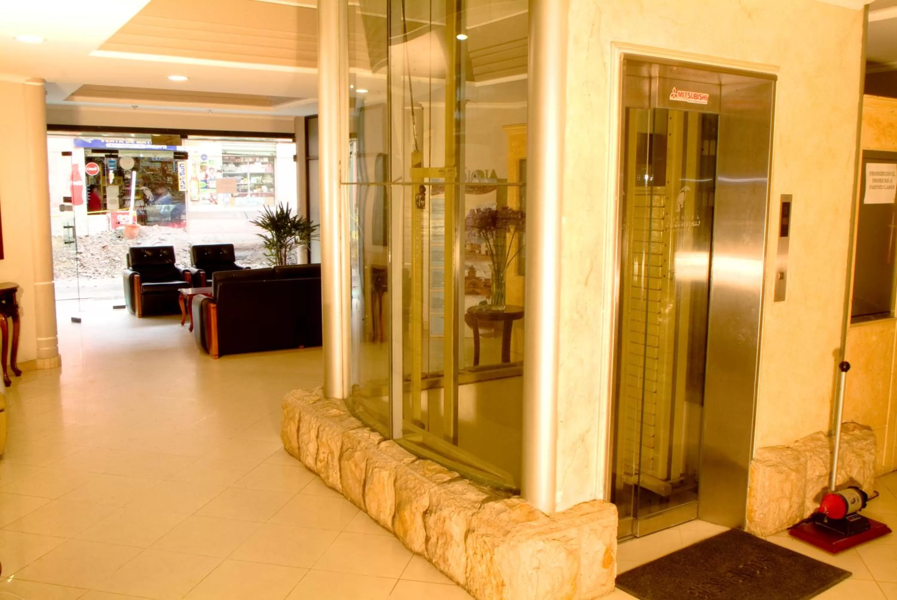 Lobby or reception in Hotel Podocarpus