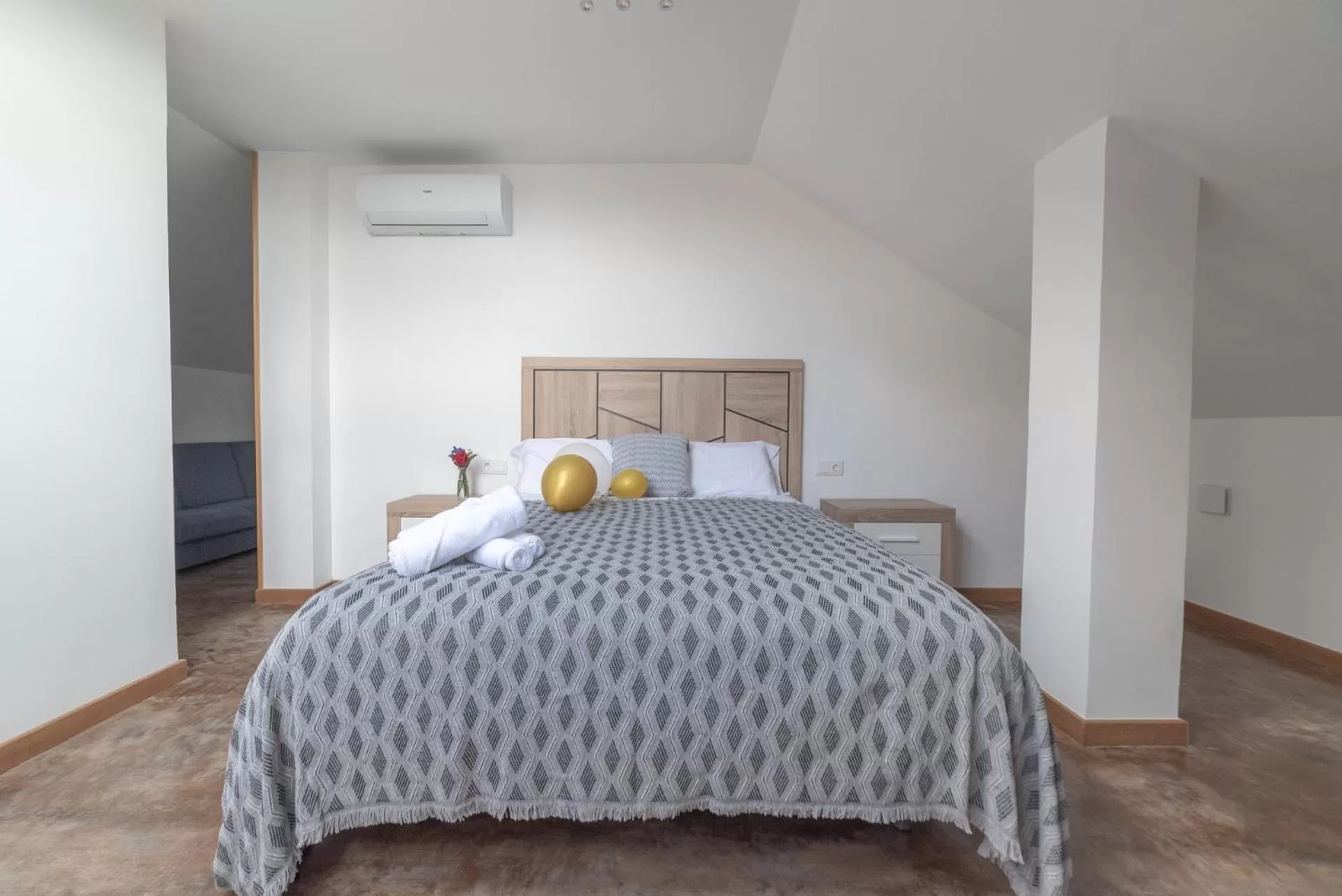 Bed in Hotel Rural O Salazón