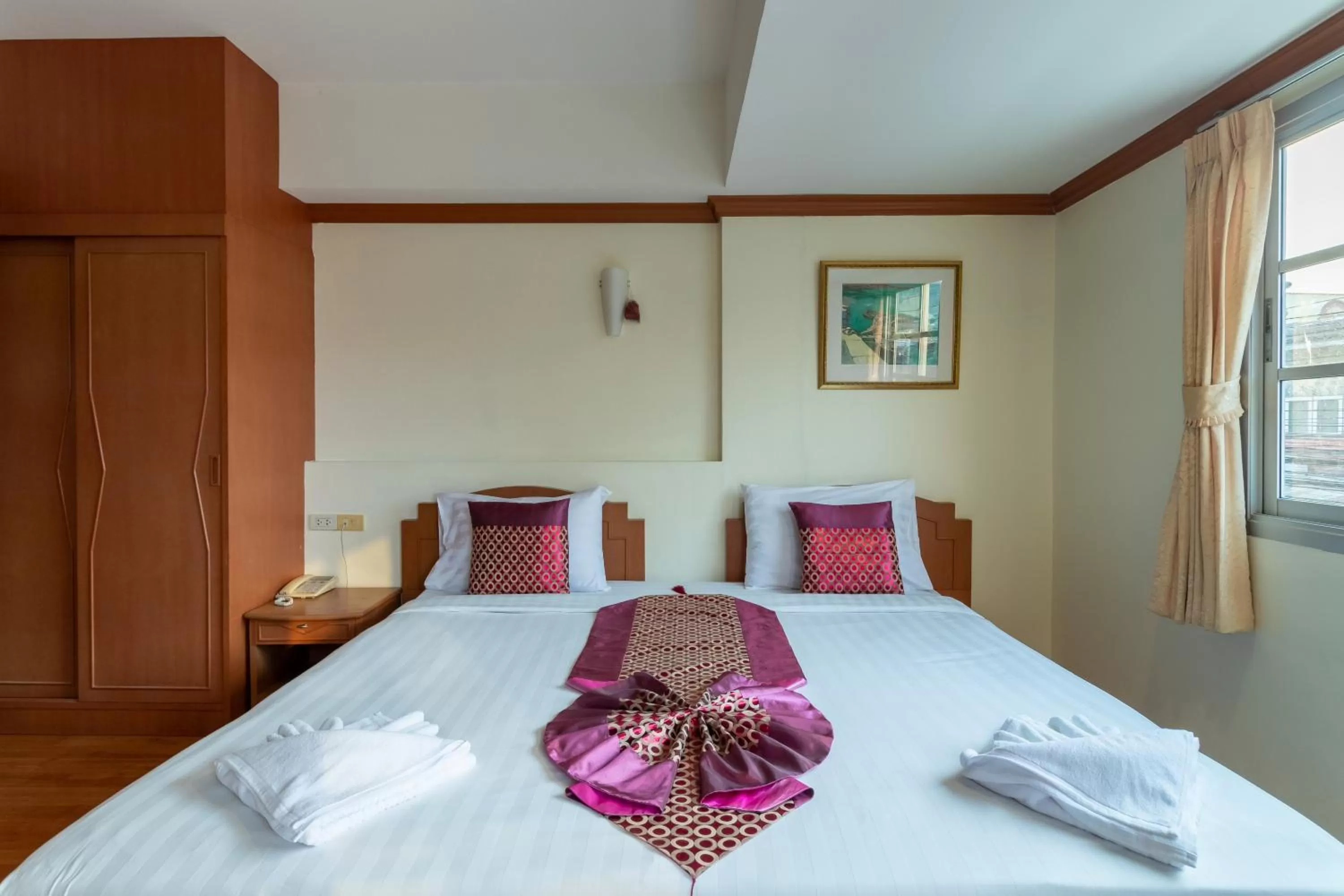 Bedroom, Bed in Chomsin Hua Hin ชมสินธุ์ หัวหิน