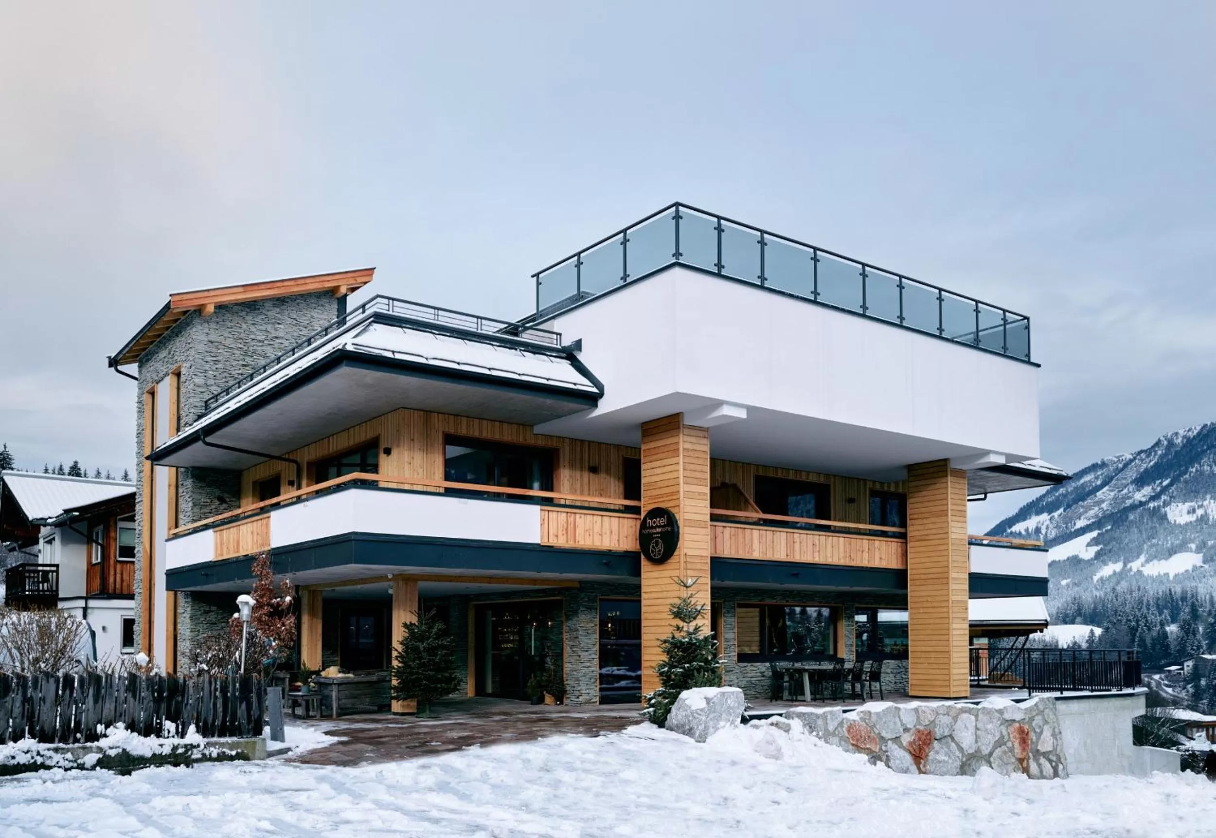 Property building, Winter in Home suite home