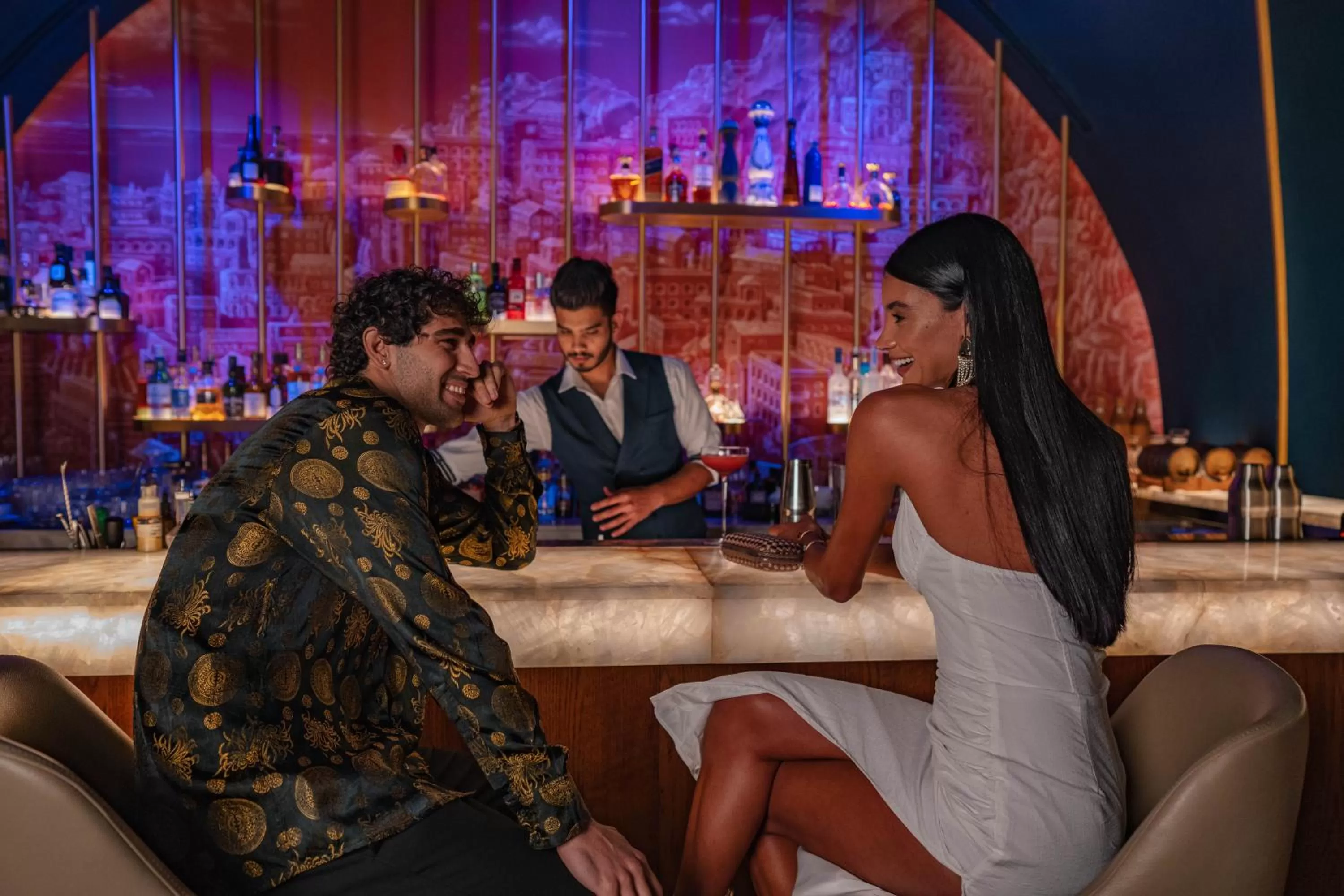 Lounge or bar in FIVE Palm Jumeirah Dubai