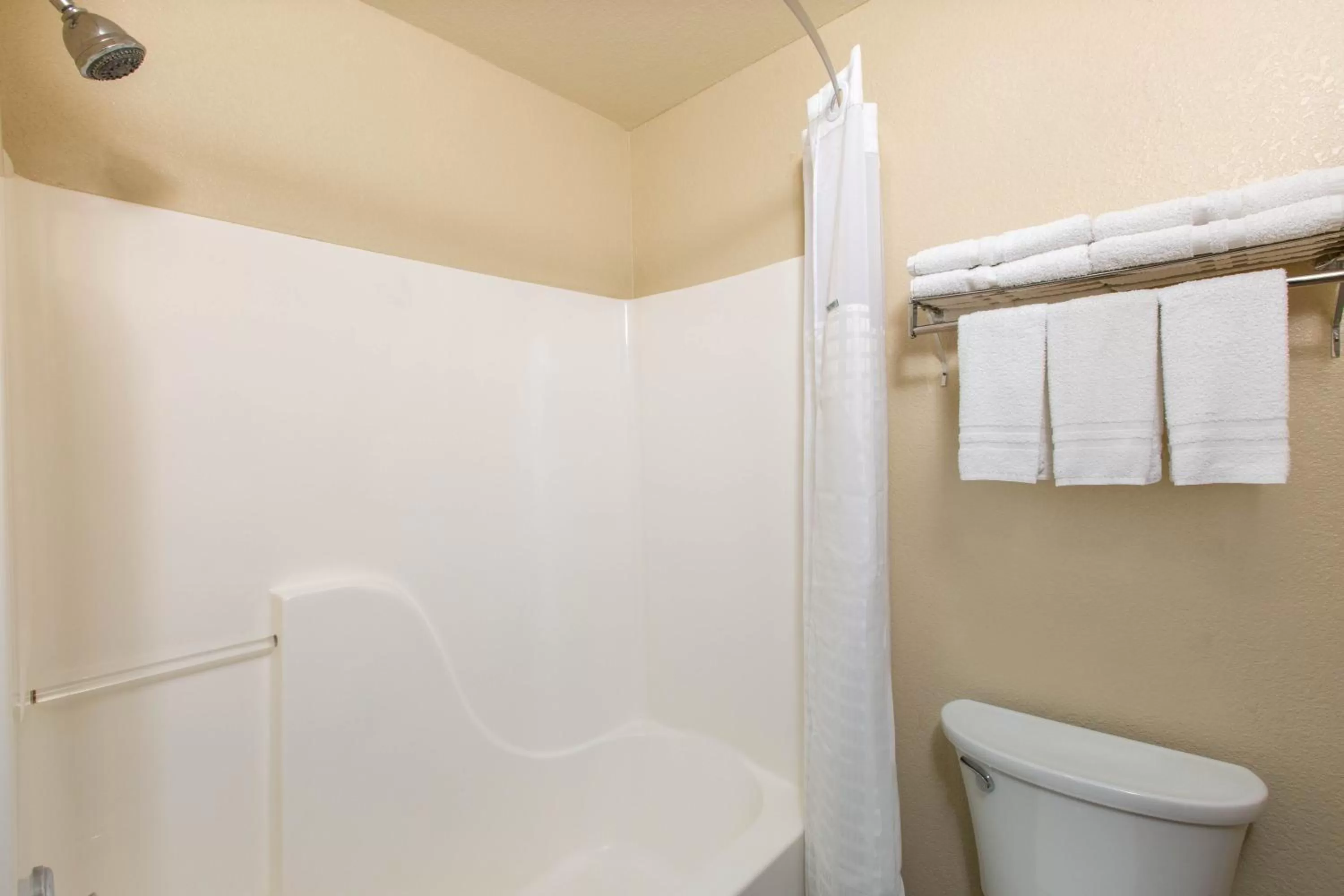 Toilet in Super 8 by Wyndham Ottawa