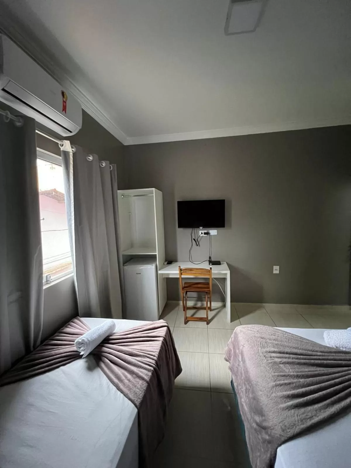 Bed in Pousada Praia Bela