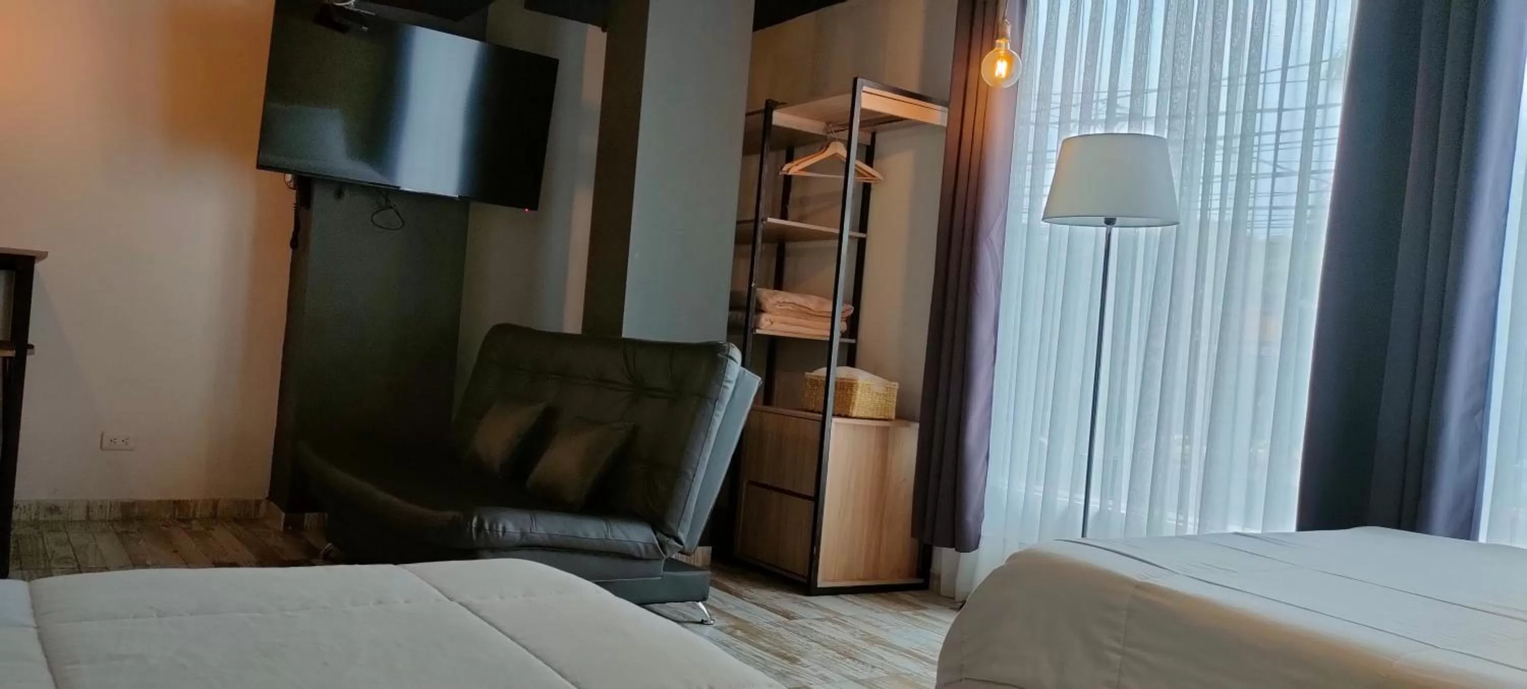 Bed in Hotel Lexum Estadio