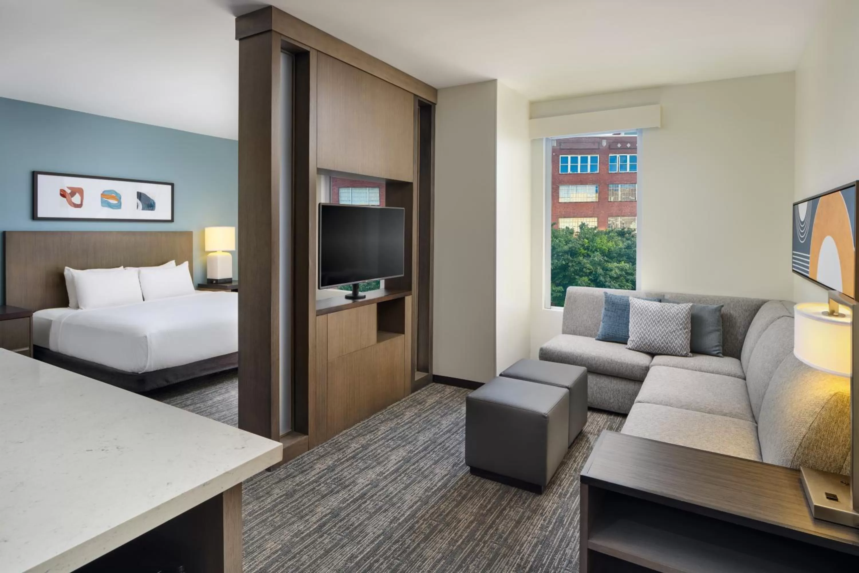 King Studio Suite in Hyatt House Atlanta Downtown